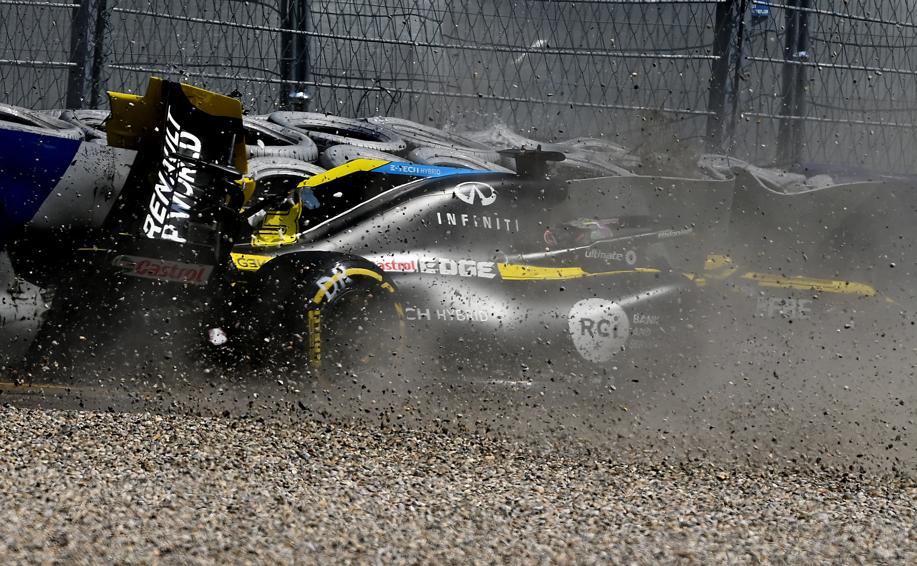 SPIELBERG, AUSTRIA - JULY 10: Daniel Ricciardo of Australia driving the (3) Renault Sport Formula