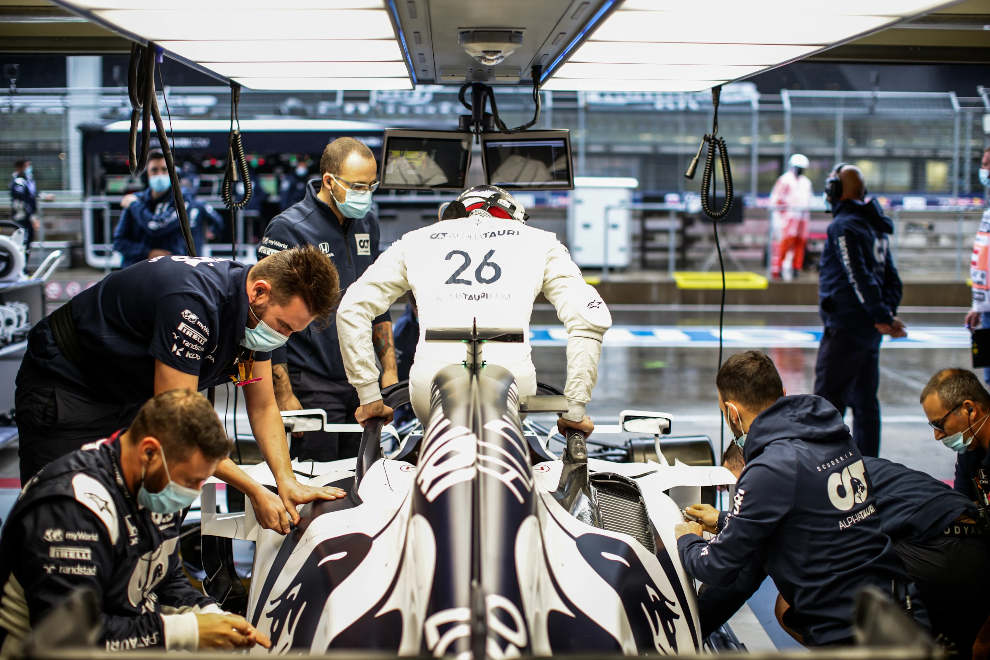 SPIELBERG, AUSTRIA - JULY 11: Daniil Kvyat of Scuderia AlphaTauri and Russia during the Formula One Grand Prix of Styria at Red Bull Ring on July 11, 2020 in Spielberg, Austria. (Photo by Peter Fox/Getty Images)