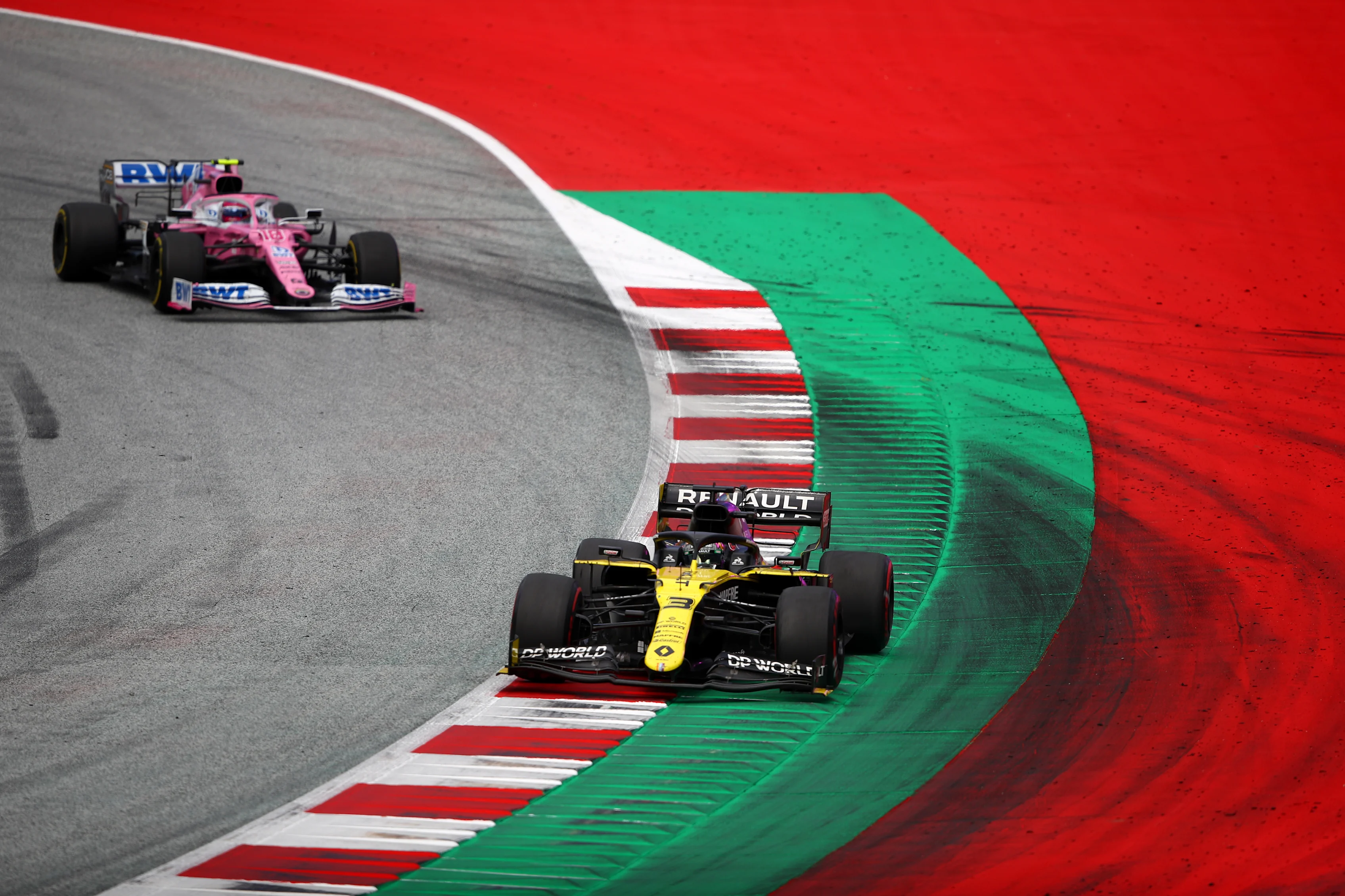 SPIELBERG, AUSTRIA - JULY 12: Daniel Ricciardo of Australia driving the (3) Renault Sport Formula