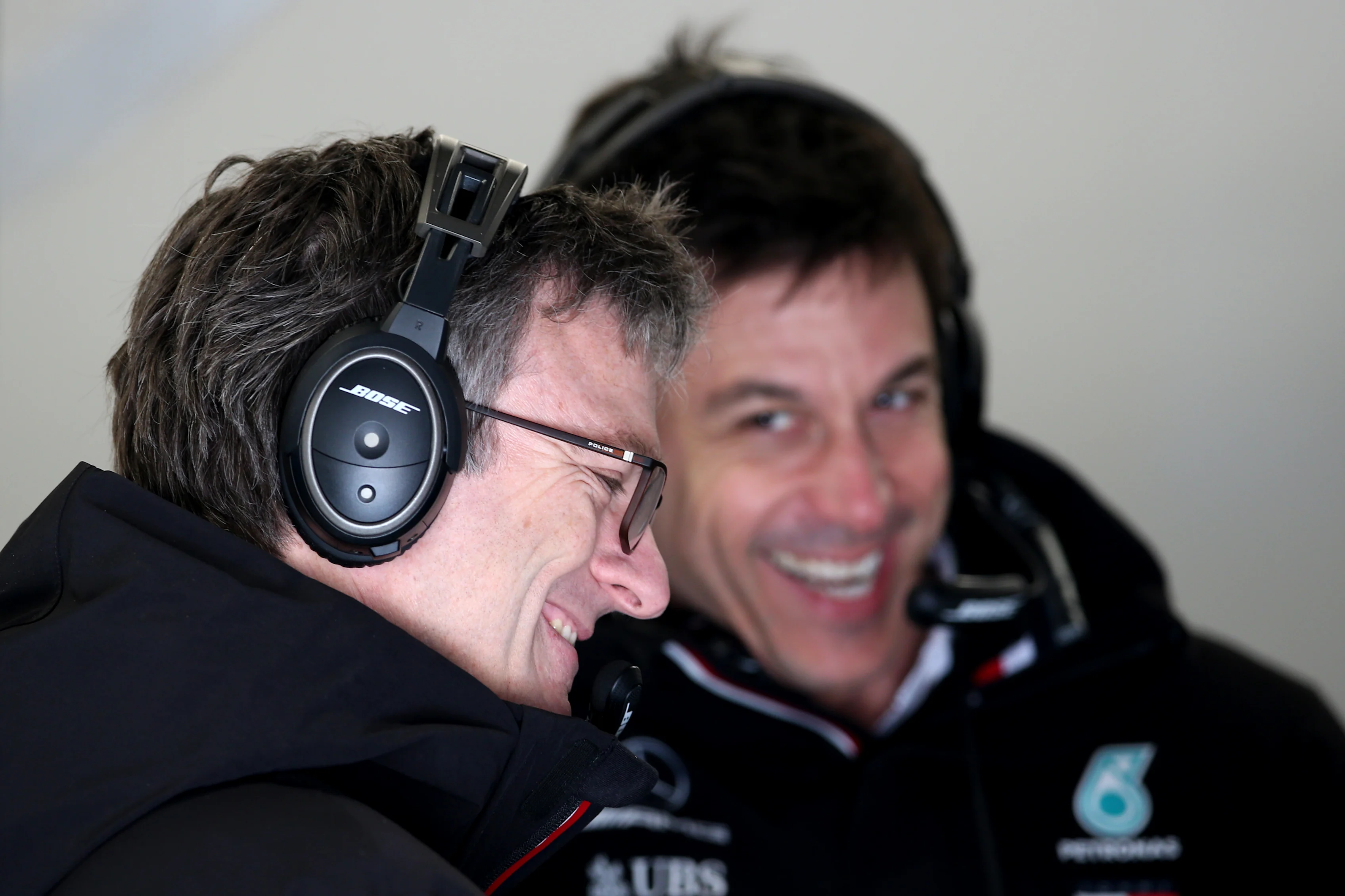 BARCELONA, SPAIN - FEBRUARY 20: James Allison, Technical Director at Mercedes GP and Mercedes GP