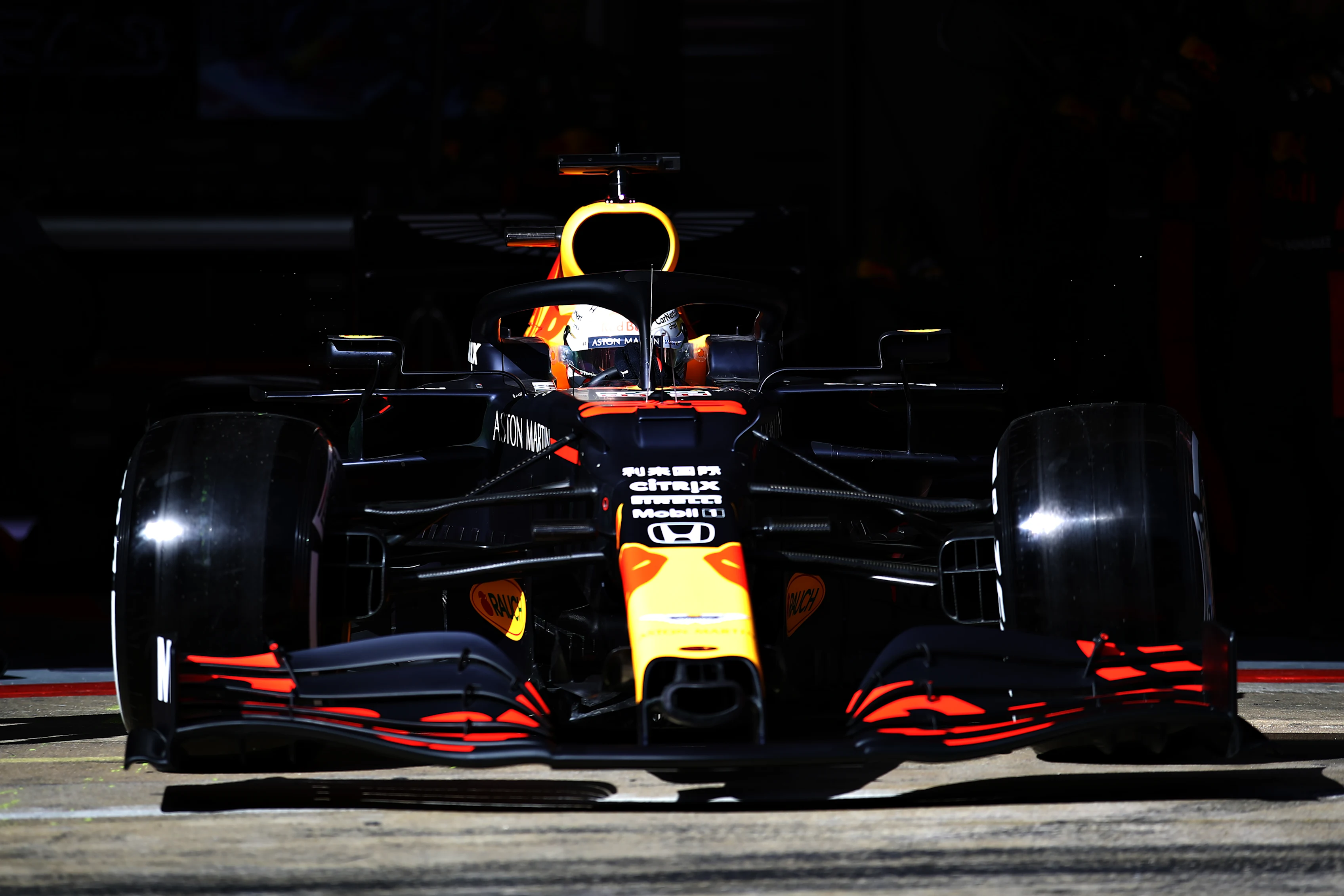 BARCELONA, SPAIN - FEBRUARY 27: Max Verstappen of the Netherlands driving the (33) Aston Martin Red