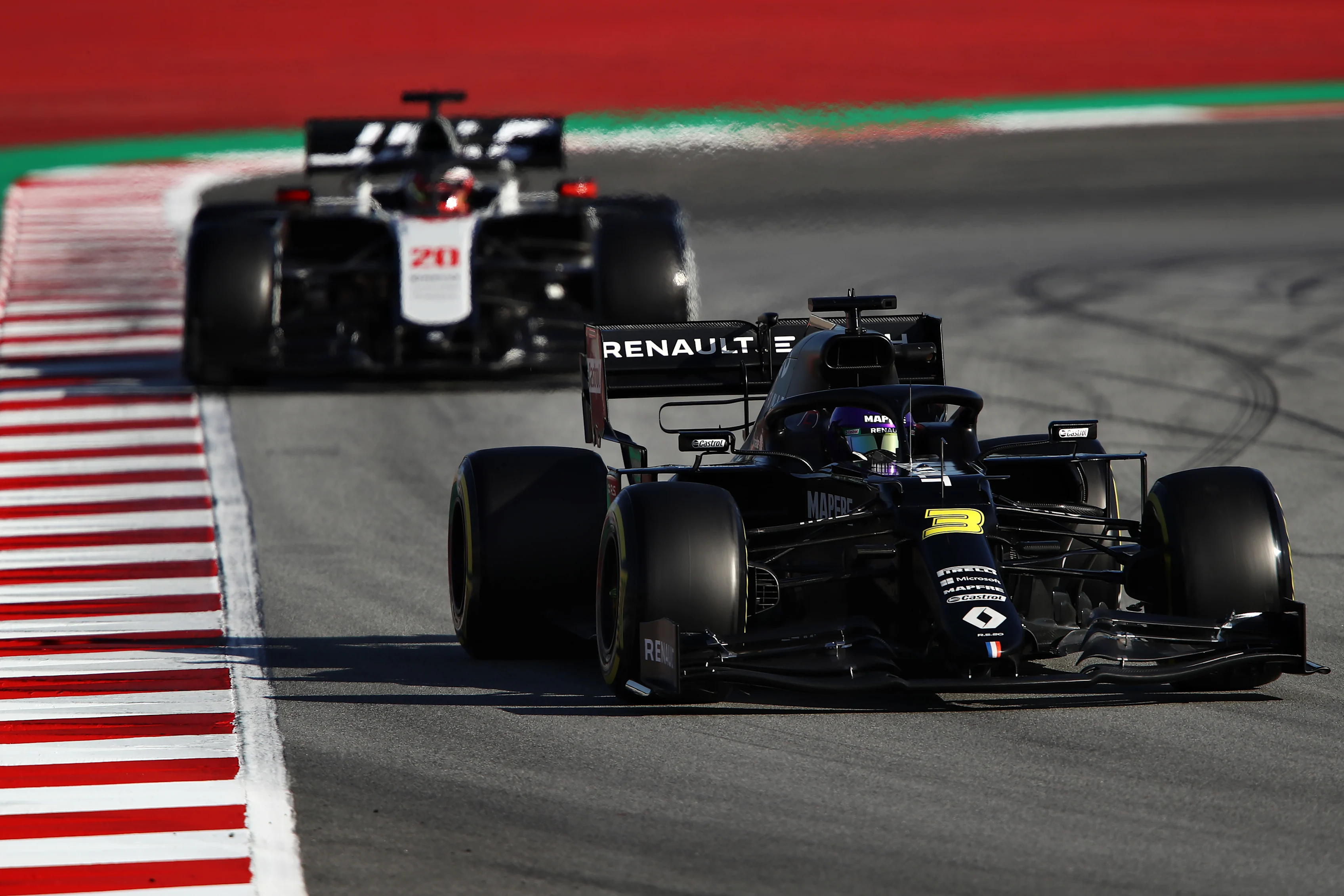 BARCELONA, SPAIN - FEBRUARY 27: Daniel Ricciardo of Australia driving the (3) Renault Sport Formula
