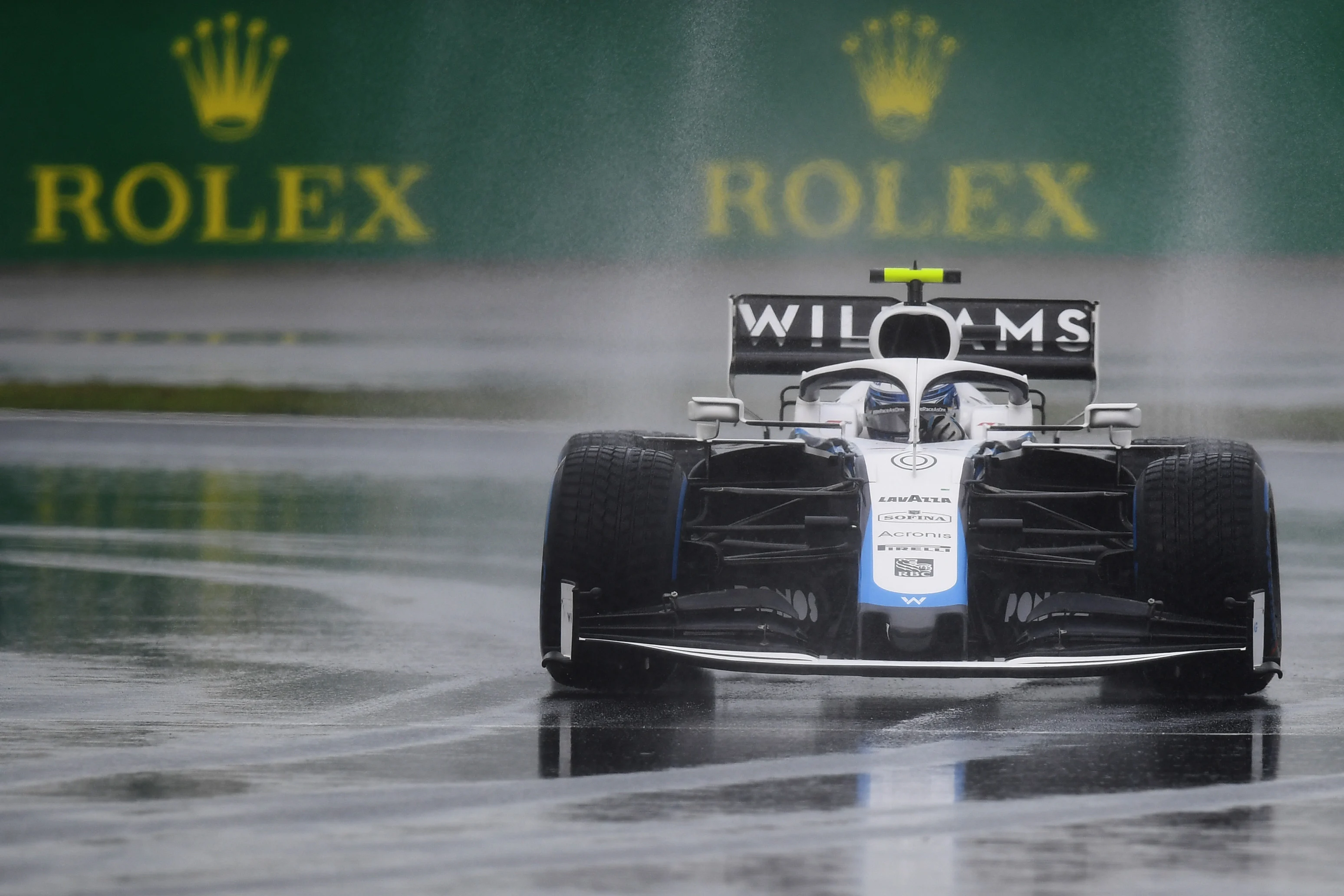 ISTANBUL, TURKEY - NOVEMBER 14: Nicholas Latifi of Canada driving the (6) Williams Racing FW43