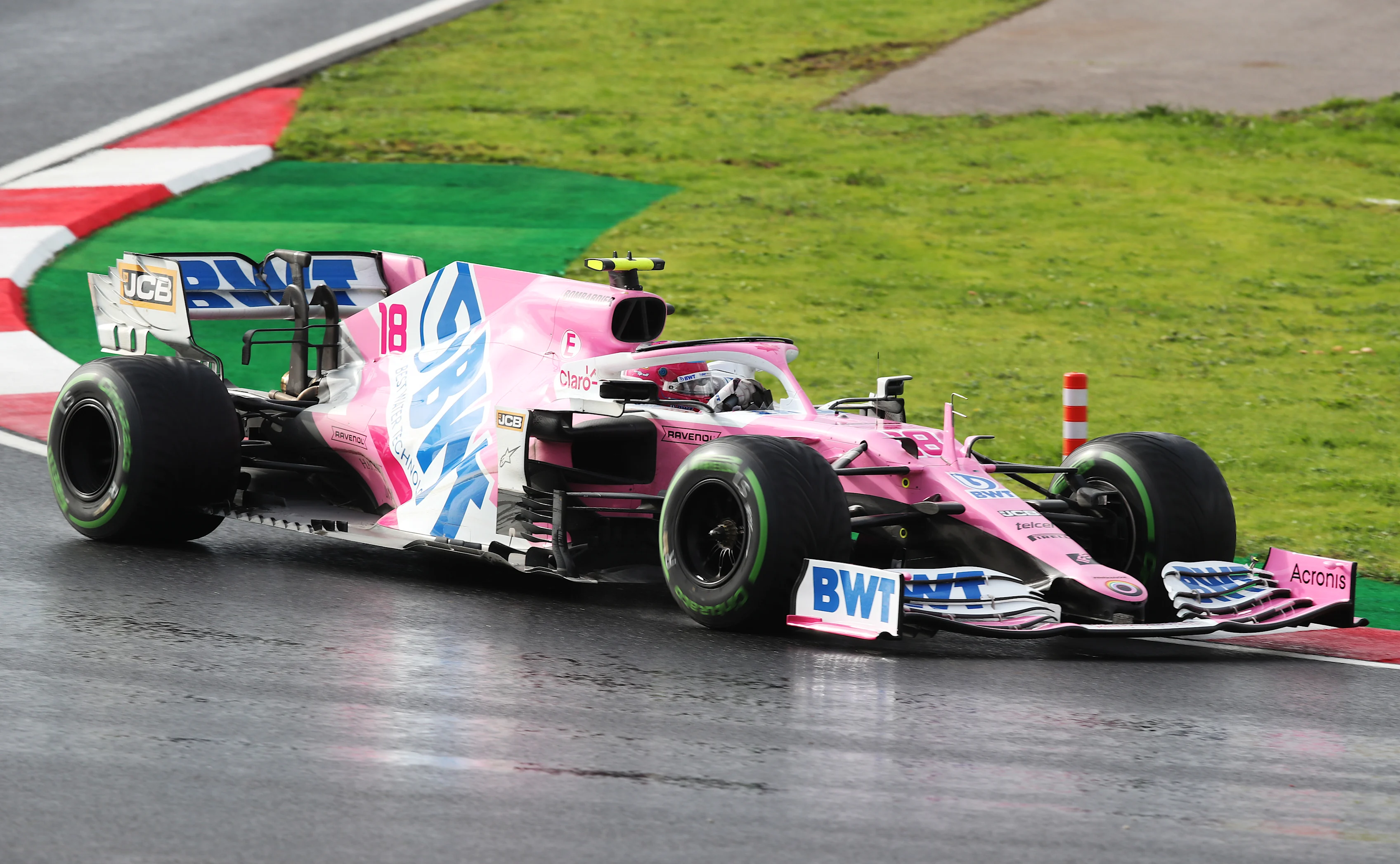 ISTANBUL, TURKEY - NOVEMBER 15: Lance Stroll of Canada driving the (18) Racing Point RP20 Mercedes