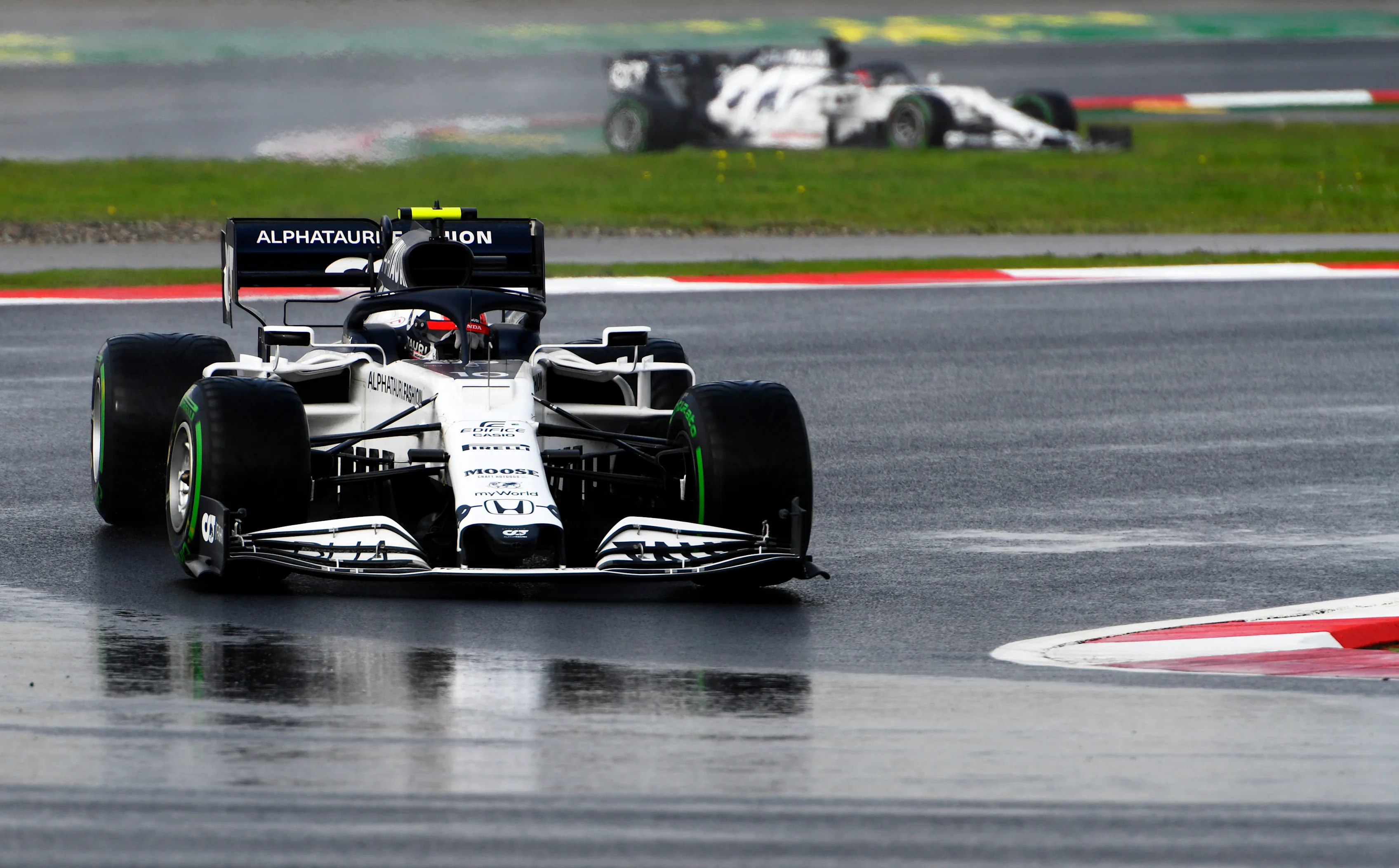 ISTANBUL, TURKEY - NOVEMBER 15: Pierre Gasly of France driving the (10) Scuderia AlphaTauri AT01