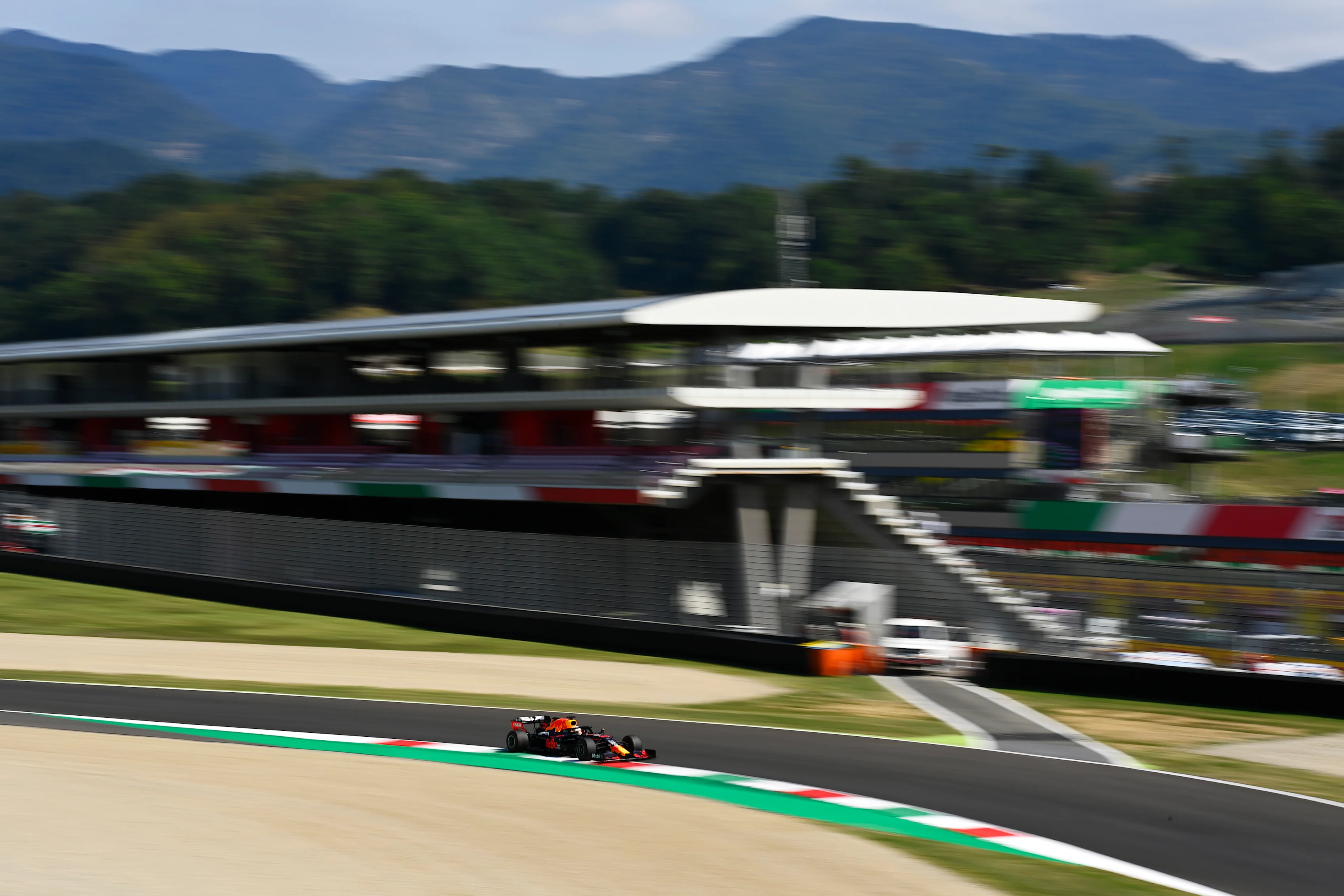 SCARPERIA, ITALY - SEPTEMBER 11: Max Verstappen of the Netherlands driving the (33) Aston Martin
