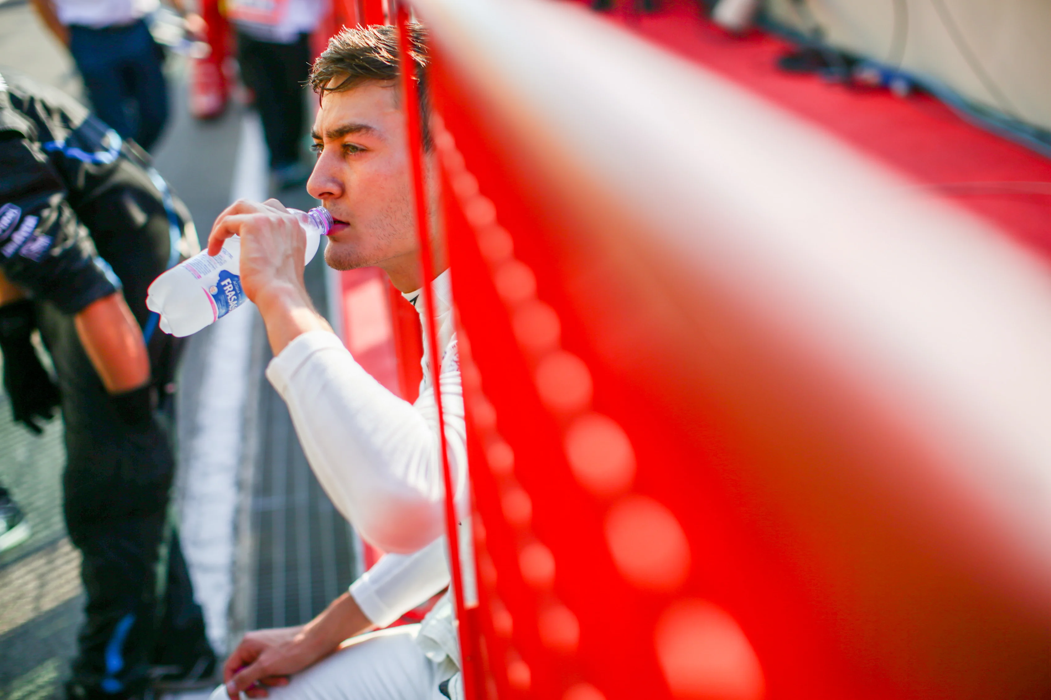 SCARPERIA, ITALY - SEPTEMBER 13: George Russell of Williams and Great Britain  during the F1 Grand Prix of Tuscany at Mugello Circuit on September 13, 2020 in Scarperia, Italy. (Photo by Peter Fox/Getty Images)