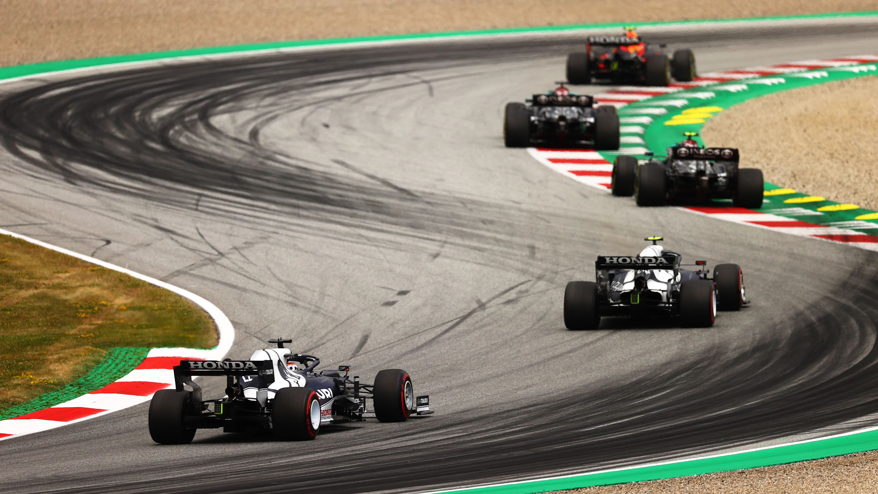 SPIELBERG, AUSTRIA - JULY 04: Pierre Gasly of France driving the (10) Scuderia AlphaTauri AT02