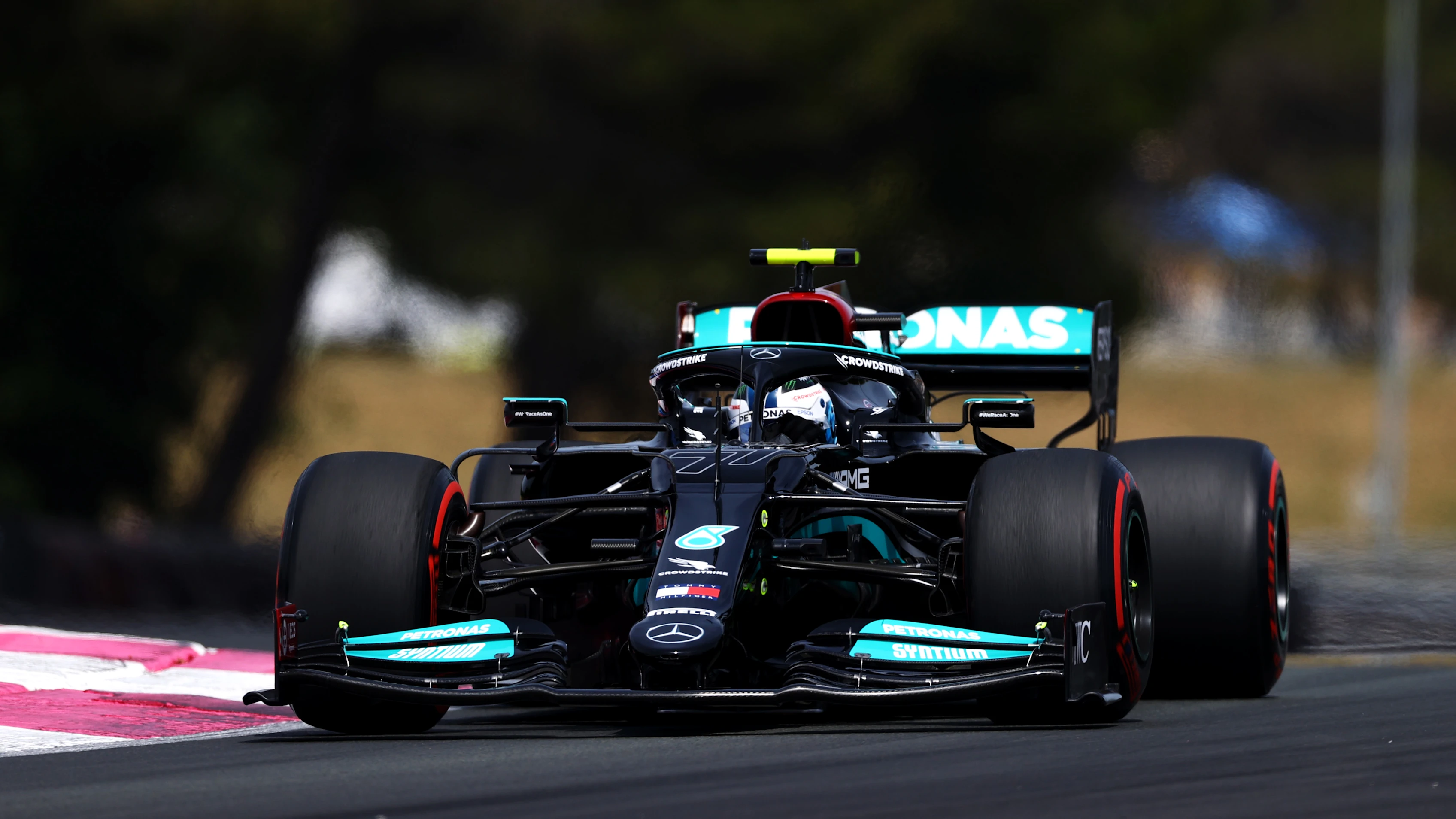 LE CASTELLET, FRANCE - JUNE 18: Valtteri Bottas of Finland driving the (77) Mercedes AMG Petronas