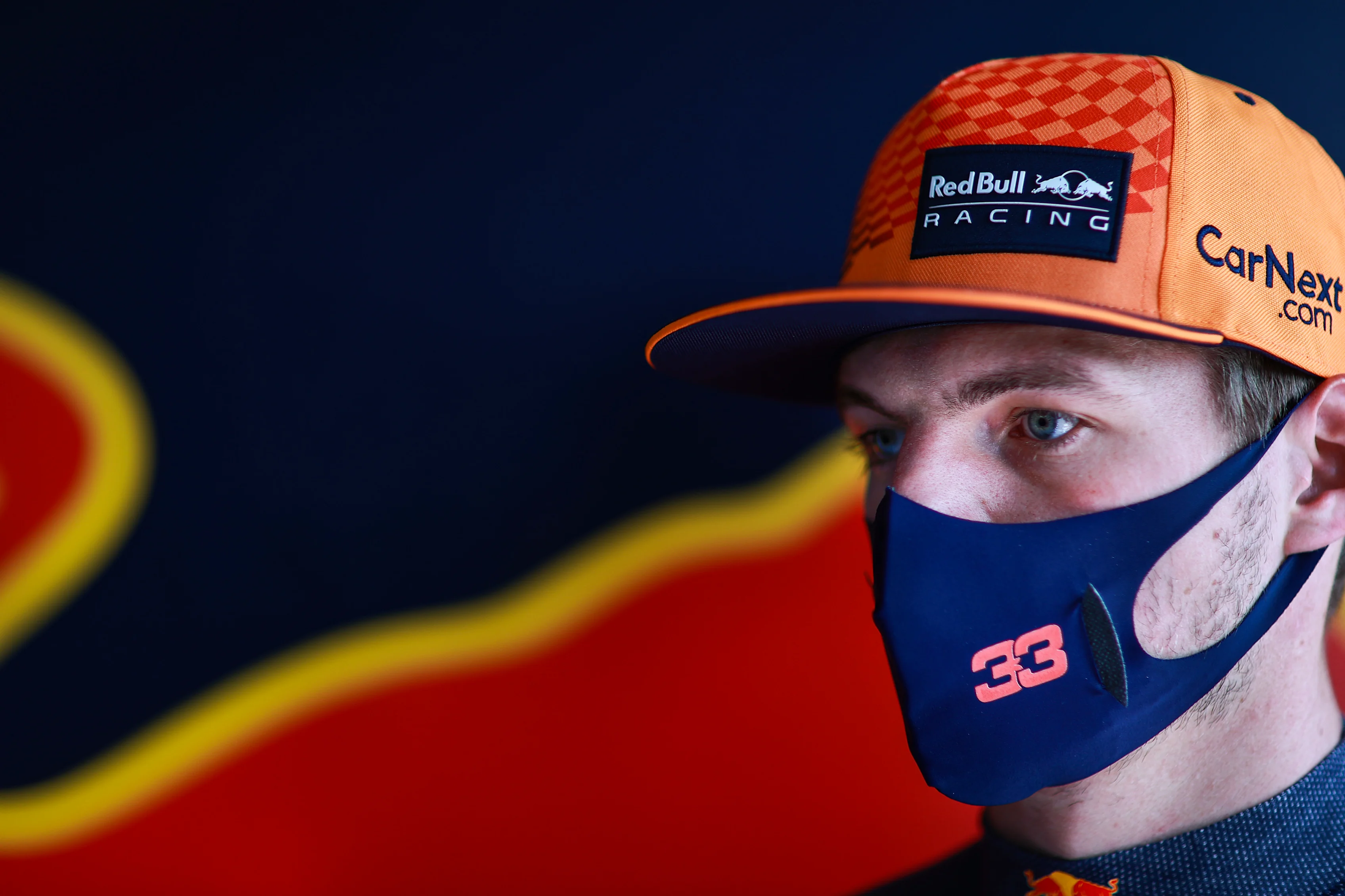 LE CASTELLET, FRANCE - JUNE 18: Max Verstappen of Netherlands and Red Bull Racing looks on in the