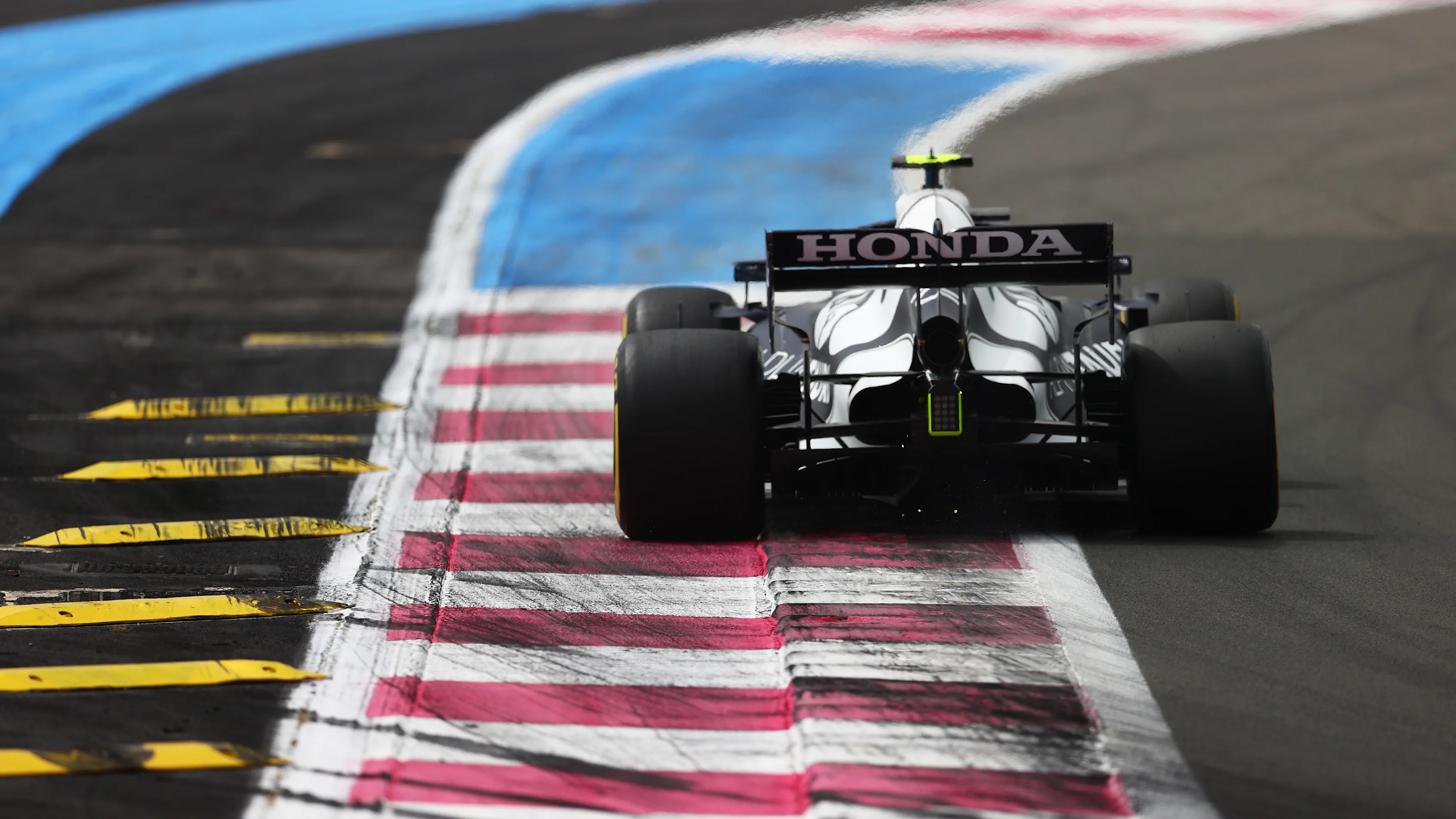 LE CASTELLET, FRANCE - JUNE 19: Pierre Gasly of France driving the (10) Scuderia AlphaTauri AT02