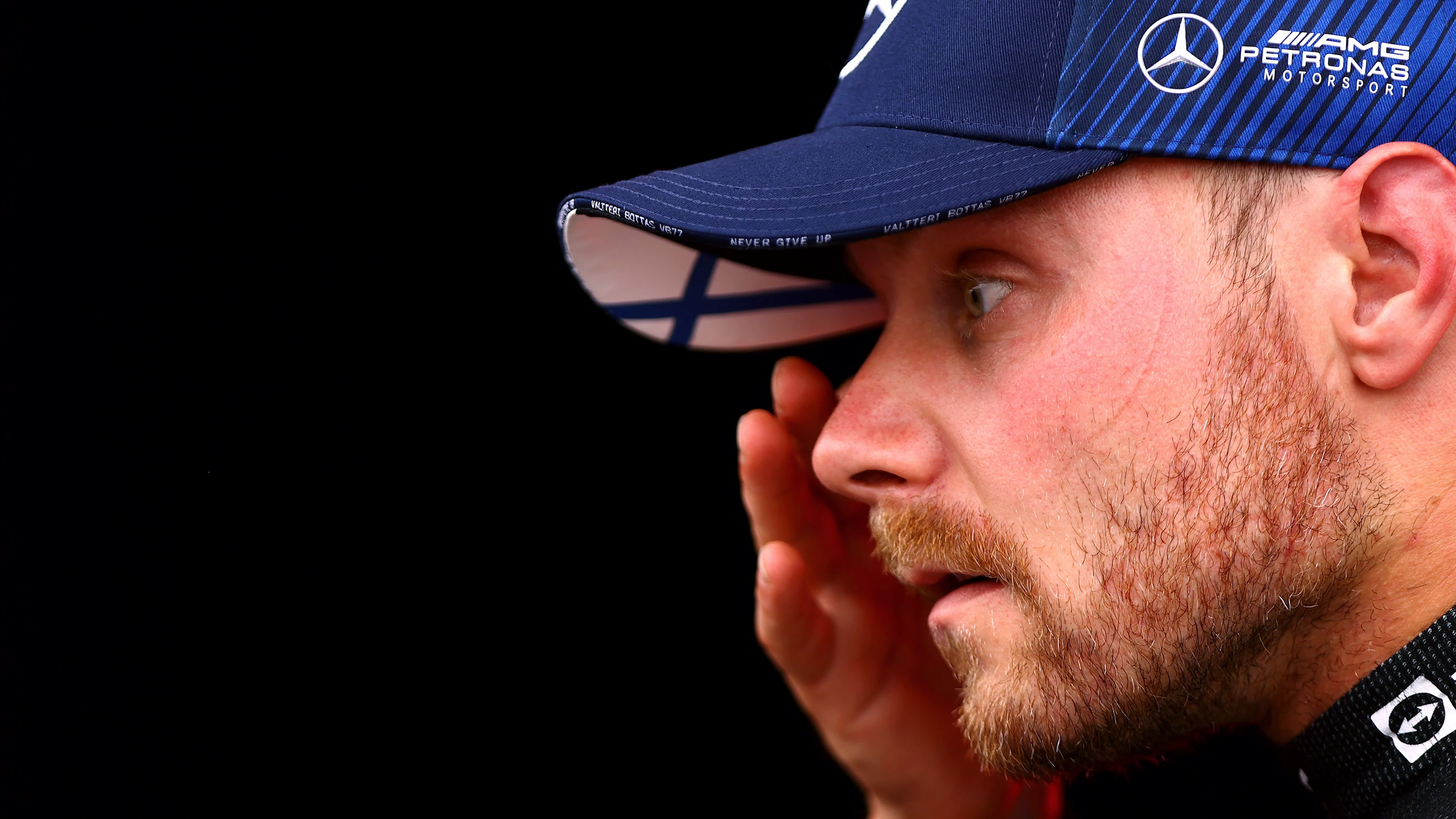 LE CASTELLET, FRANCE - JUNE 19: Third placed qualifier Valtteri Bottas of Finland and Mercedes GP