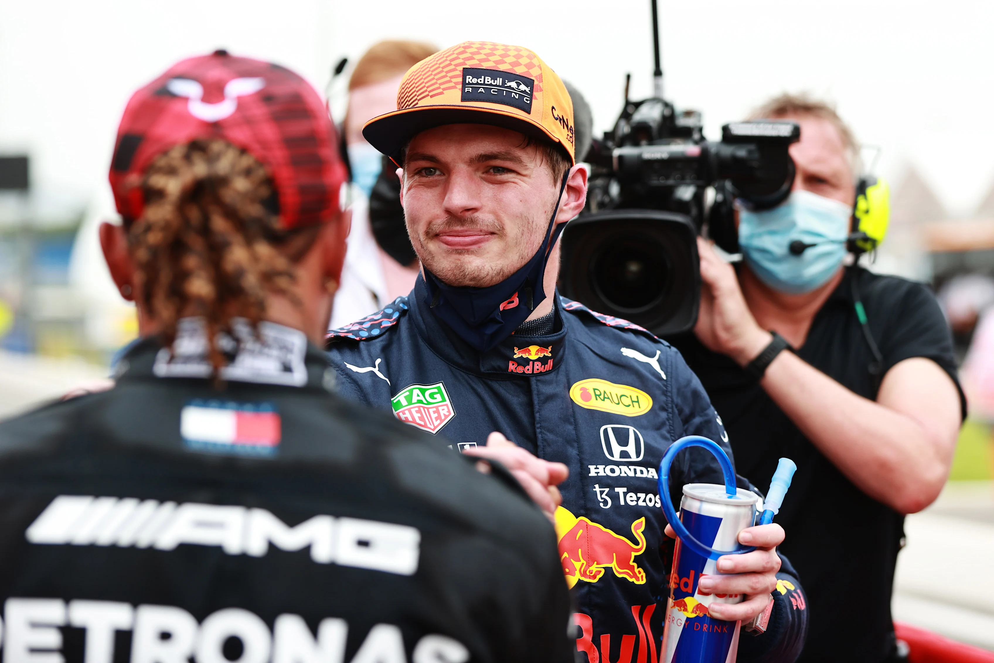 LE CASTELLET, FRANCE - JUNE 19: Pole position qualifier Max Verstappen of Netherlands and Red Bull