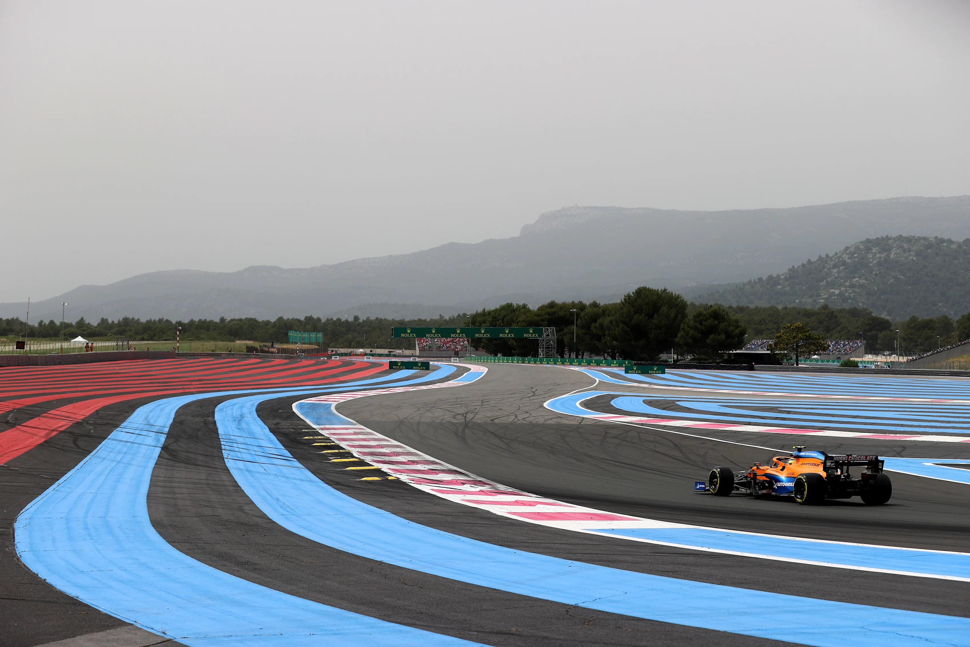 LE CASTELLET, FRANCE - JUNE 19: Lando Norris of Great Britain driving the (4) McLaren F1 Team