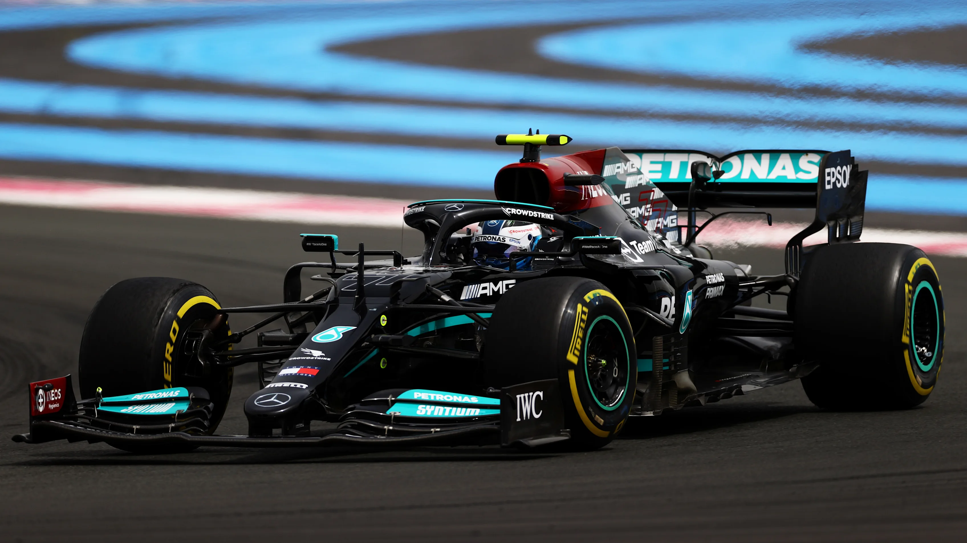 LE CASTELLET, FRANCE - JUNE 20: Valtteri Bottas of Finland driving the (77) Mercedes AMG Petronas