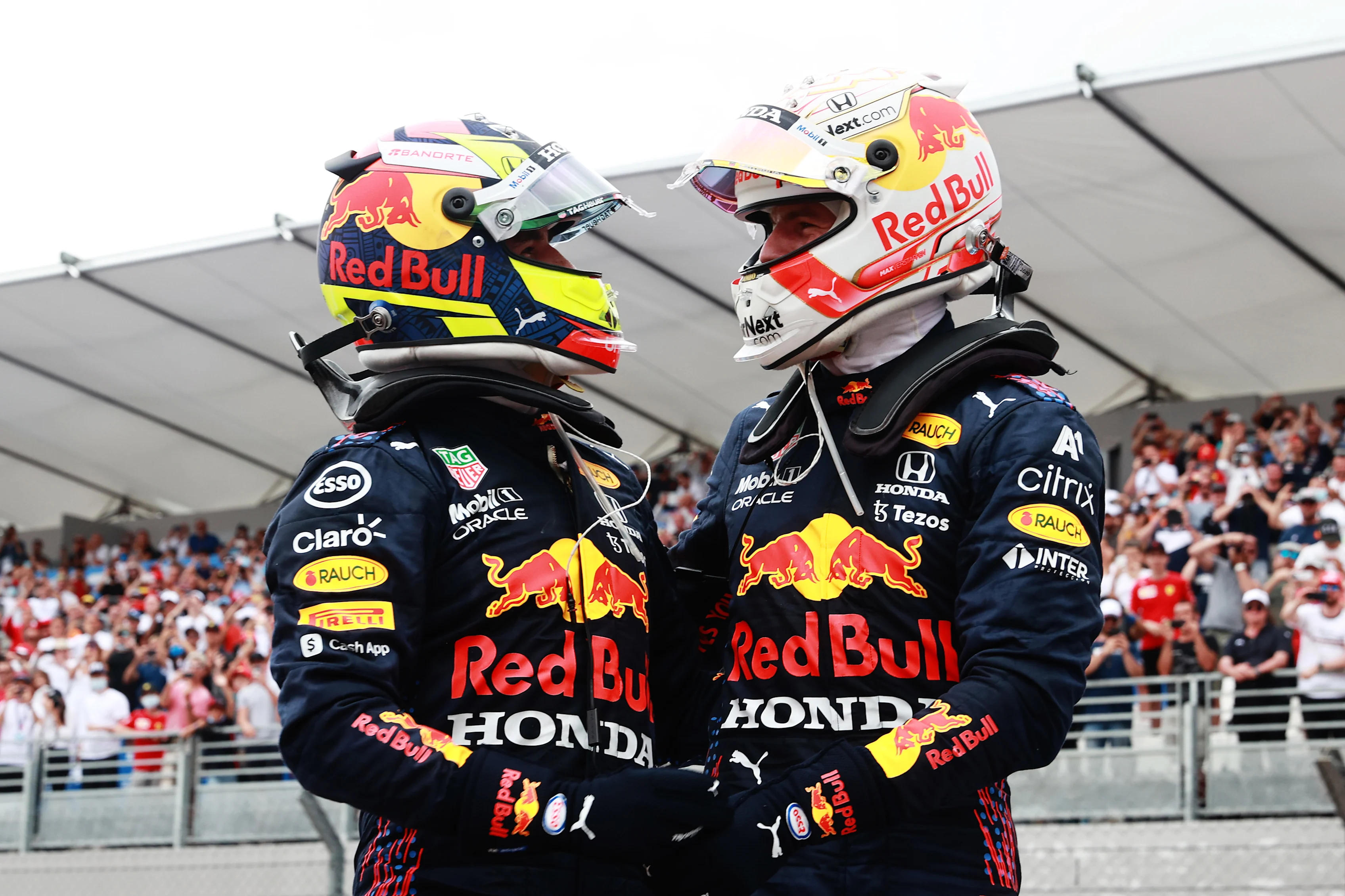 LE CASTELLET, FRANCE - JUNE 20: Race winner Max Verstappen of Netherlands and Red Bull Racing and