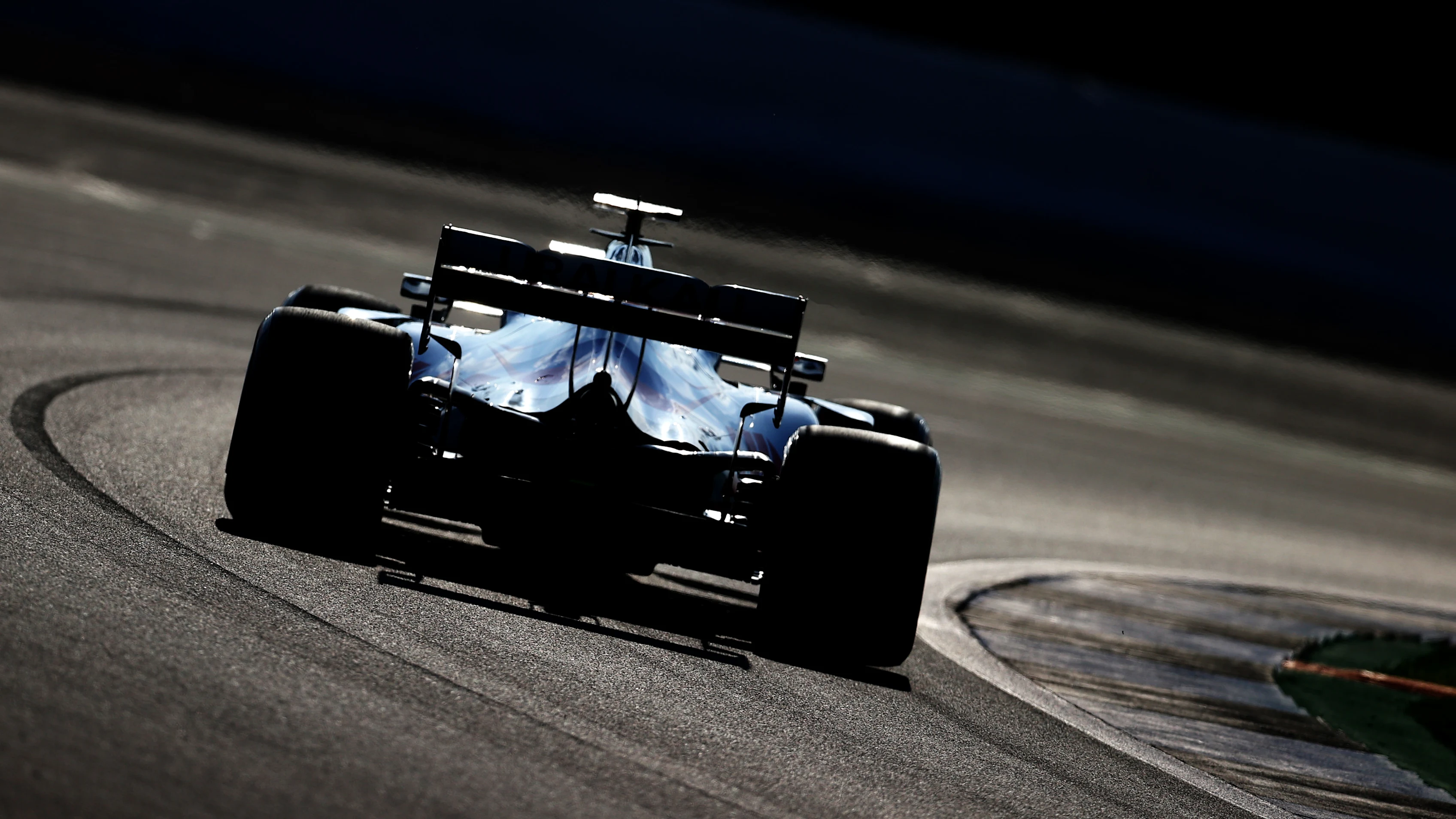 NORTHAMPTON, ENGLAND - JULY 16: Nikita Mazepin of Russia driving the (9) Haas F1 Team VF-21 Ferrari during qualifying ahead of the F1 Grand Prix of Great Britain at Silverstone on July 16, 2021 in Northampton, England. (Photo by Dan Istitene - Formula 1/Formula 1 via Getty Images)