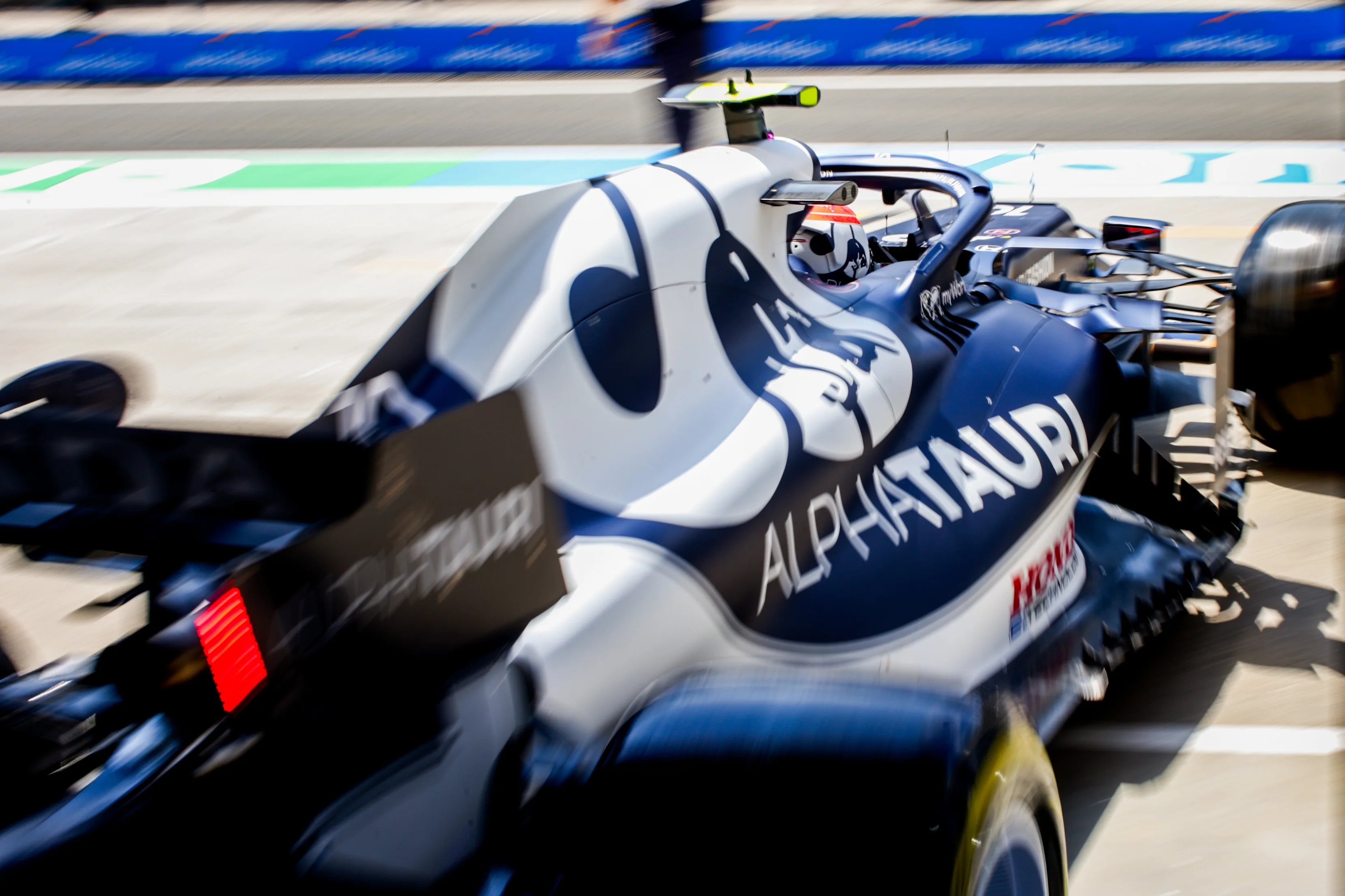 BUDAPEST, HUNGARY - JULY 31: Pierre Gasly of Scuderia AlphaTauri and France  during final practice ahead of the F1 Grand Prix of Hungary at Hungaroring on July 31, 2021 in Budapest, Hungary. (Photo by Peter Fox/Getty Images)