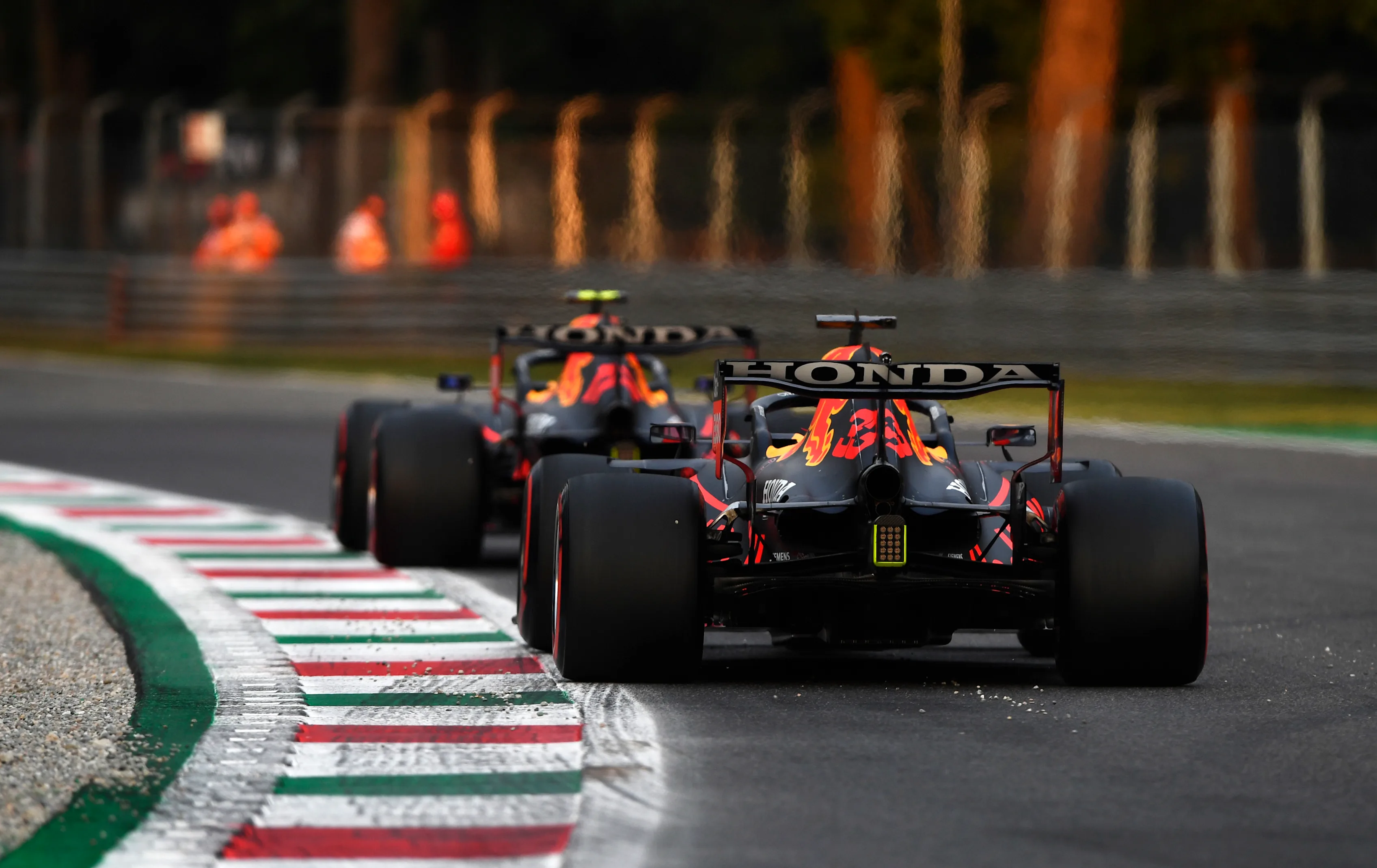 MONZA, ITALY - SEPTEMBER 10: Max Verstappen of the Netherlands driving the (33) Red Bull Racing