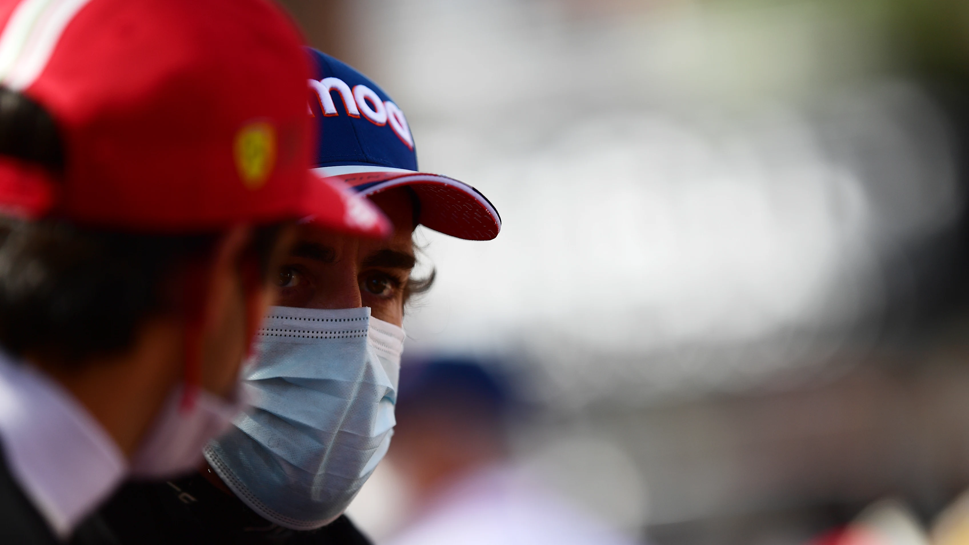 MONTE-CARLO, MONACO - MAY 23: Fernando Alonso of Spain and Alpine F1 Team looks on during the F1 Grand Prix of Monaco at Circuit de Monaco on May 23, 2021 in Monte-Carlo, Monaco. (Photo by Mario Renzi - Formula 1/Formula 1 via Getty Images)