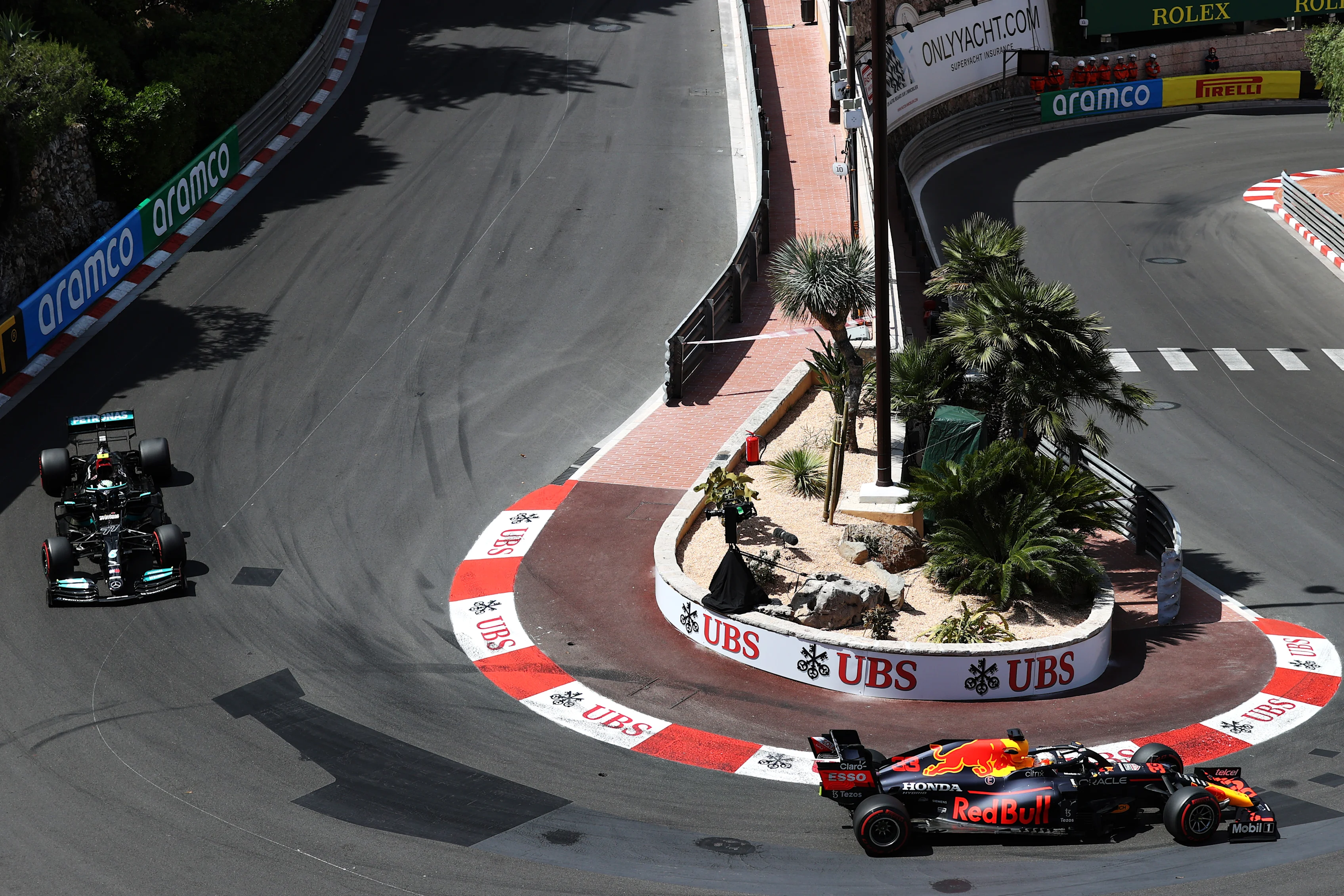 MONTE-CARLO, MONACO - MAY 23: Max Verstappen of the Netherlands driving the (33) Red Bull Racing