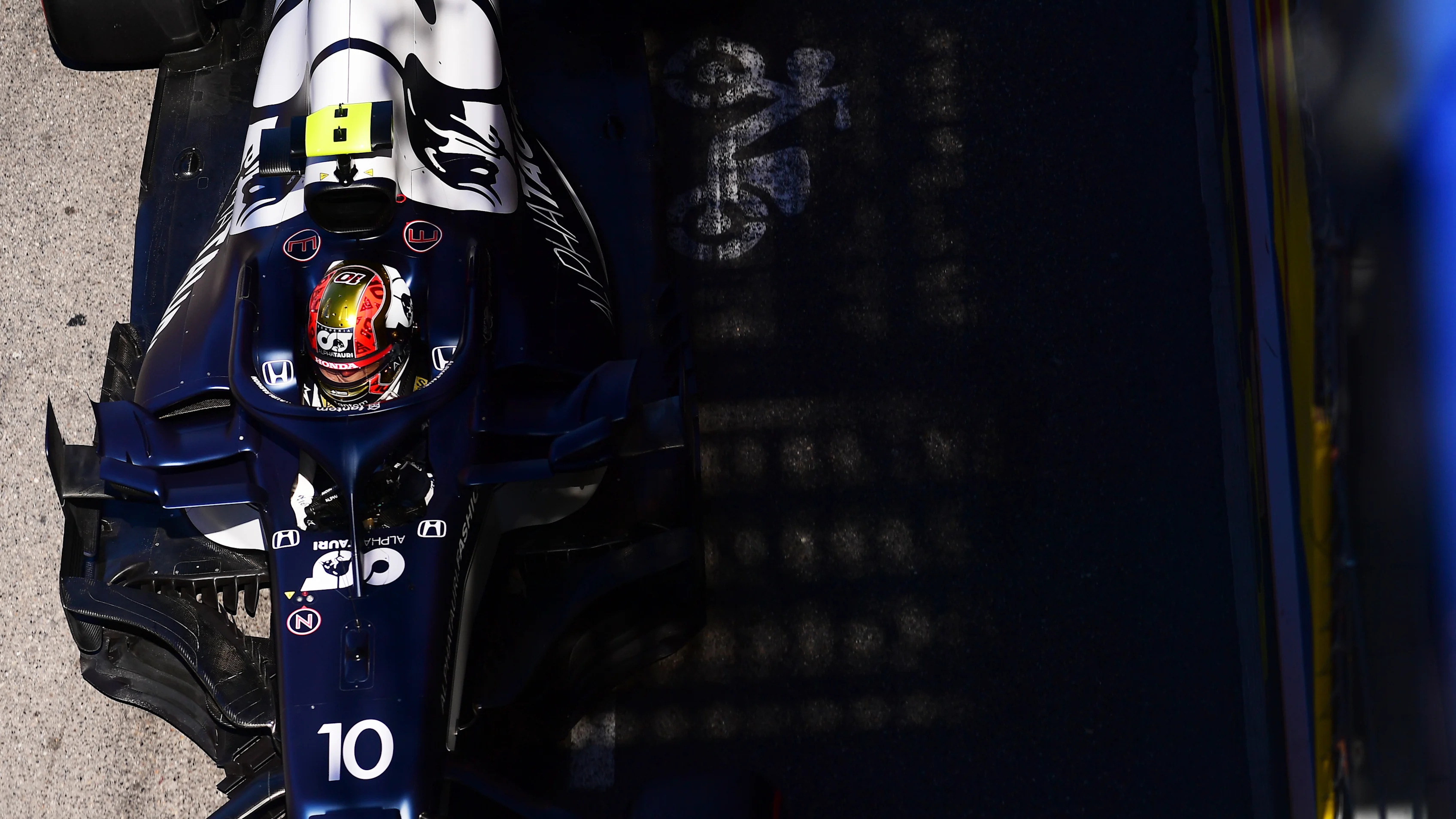 MONTE-CARLO, MONACO - MAY 20: Pierre Gasly of France driving the (10) Scuderia AlphaTauri AT02