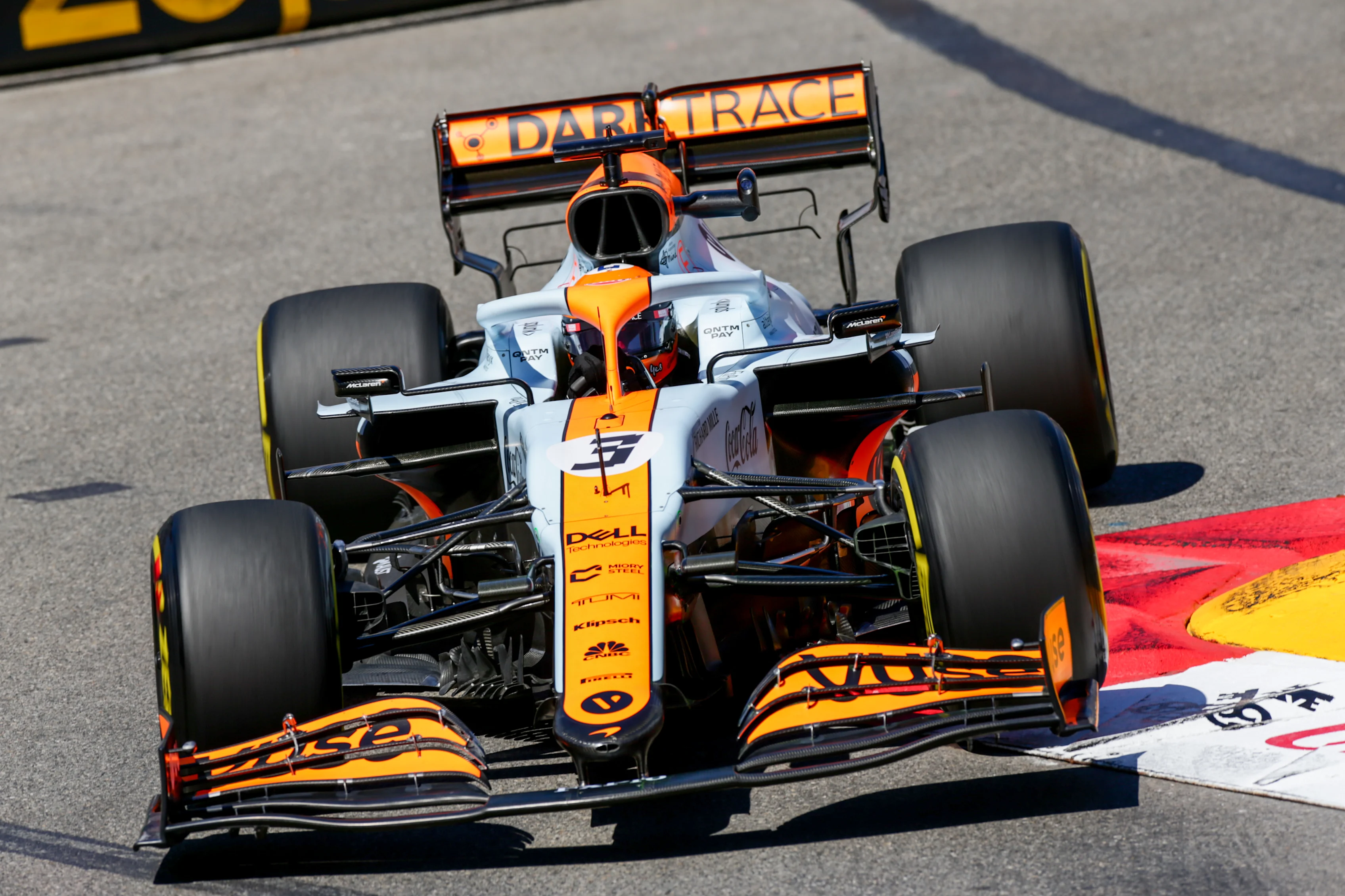 MONTE-CARLO, MONACO - MAY 20: DANIEL RICCIARDO OF AUSTRALIA AND MCLAREN  during practice ahead of