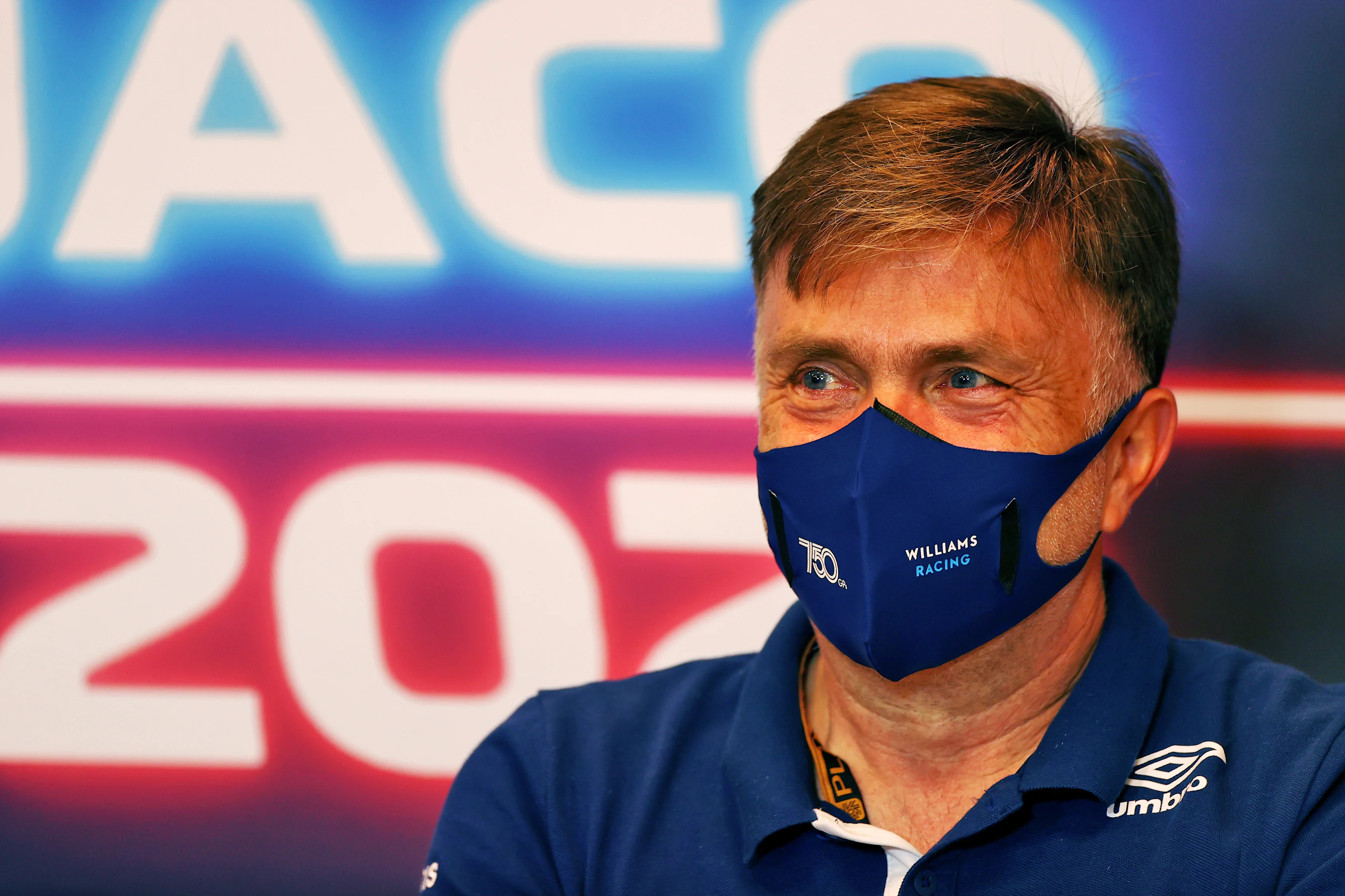 MONTE-CARLO, MONACO - MAY 20: Jost Capito, CEO of Williams talks in a Team Principals Press