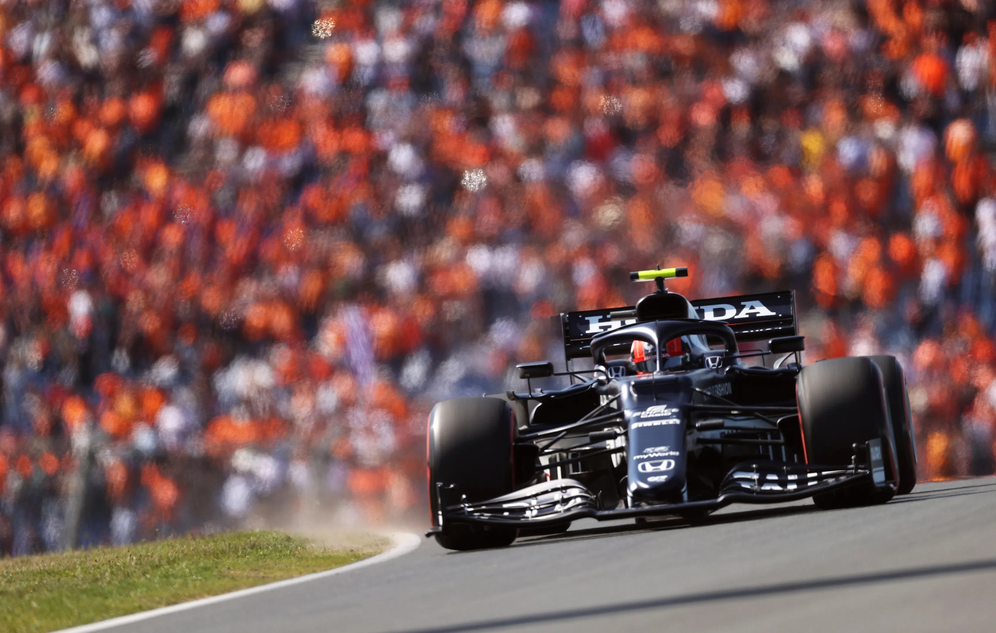 ZANDVOORT, NETHERLANDS - SEPTEMBER 05: Pierre Gasly of France driving the (10) Scuderia AlphaTauri