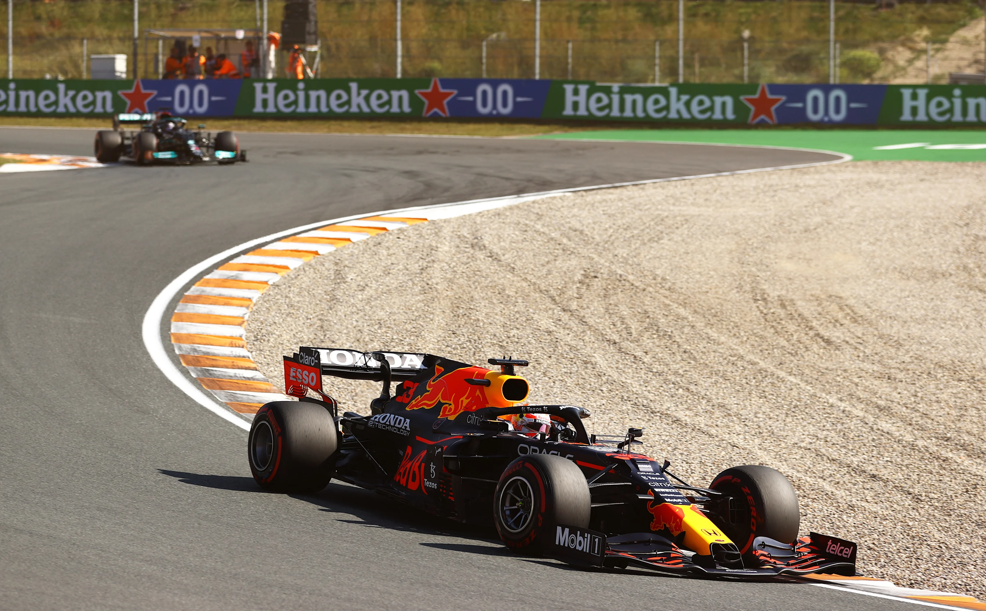 ZANDVOORT, NETHERLANDS - SEPTEMBER 05: Max Verstappen of the Netherlands driving the (33) Red Bull