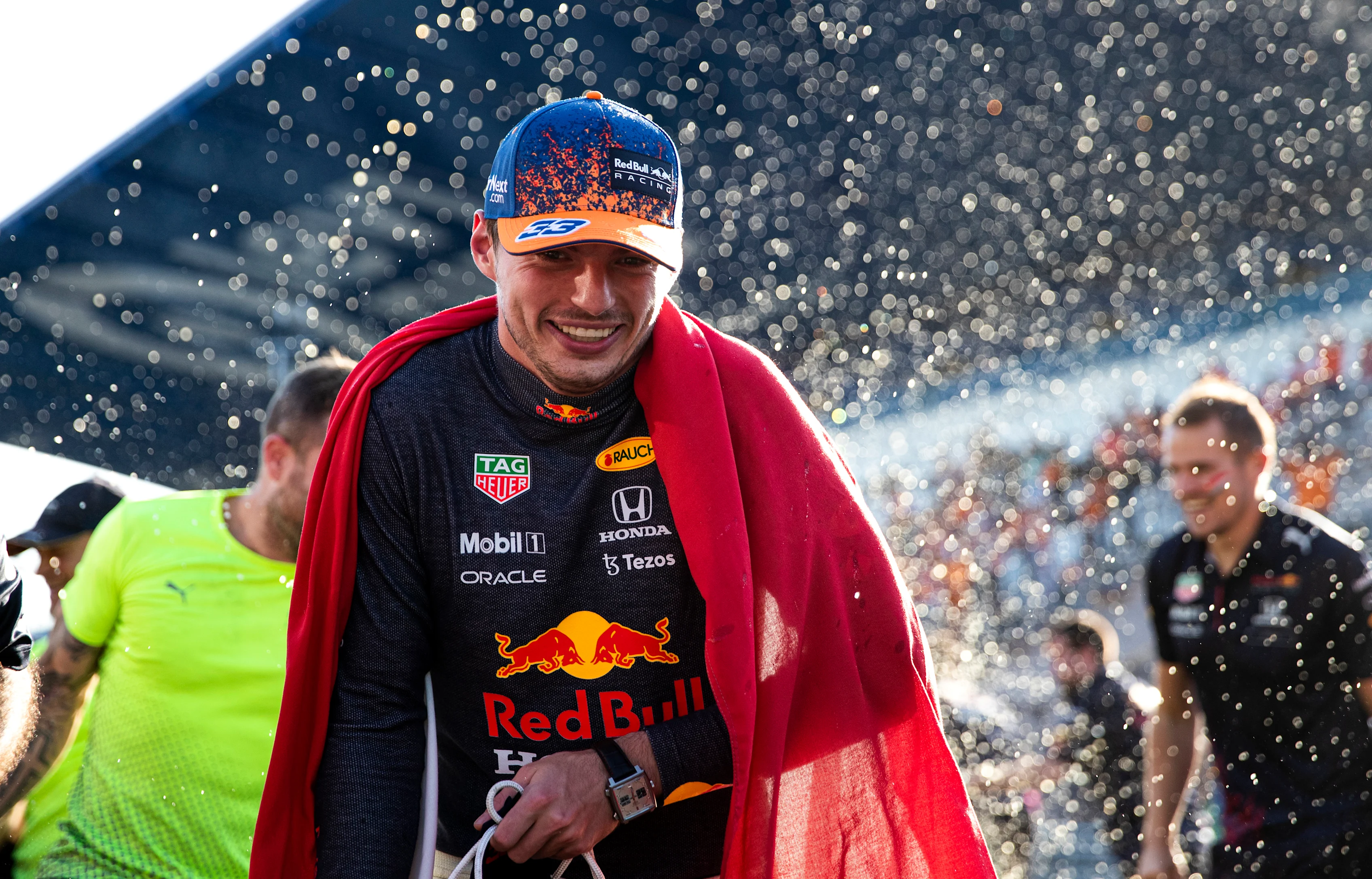 ZANDVOORT, NETHERLANDS - SEPTEMBER 05: Race winner Max Verstappen of Netherlands and Red Bull
