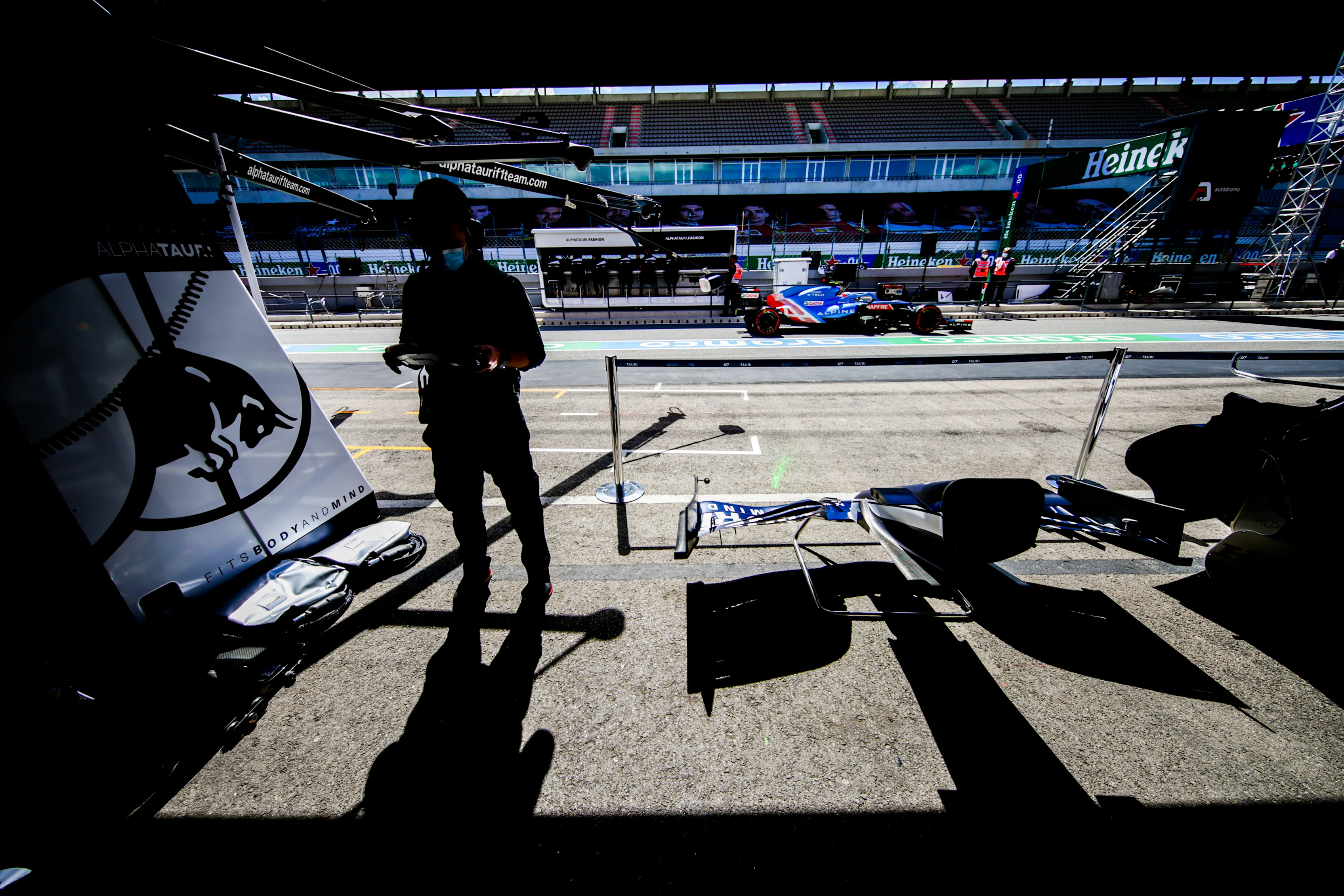 PORTIMAO, PORTUGAL - MAY 01: Esteban Ocon of France and Renault during qualifying for the F1 Grand