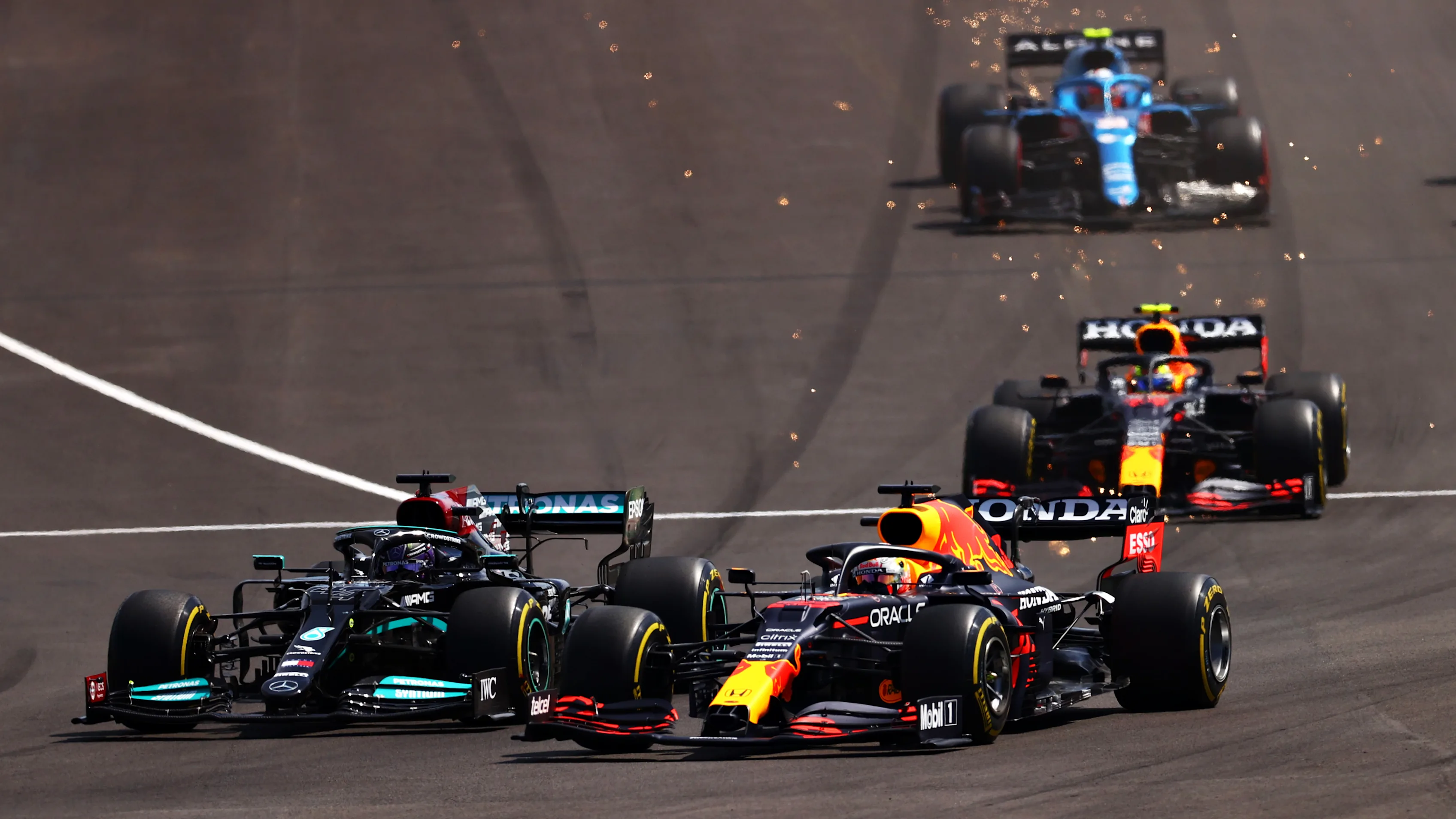 PORTIMAO, PORTUGAL - MAY 02: Max Verstappen of the Netherlands driving the (33) Red Bull Racing