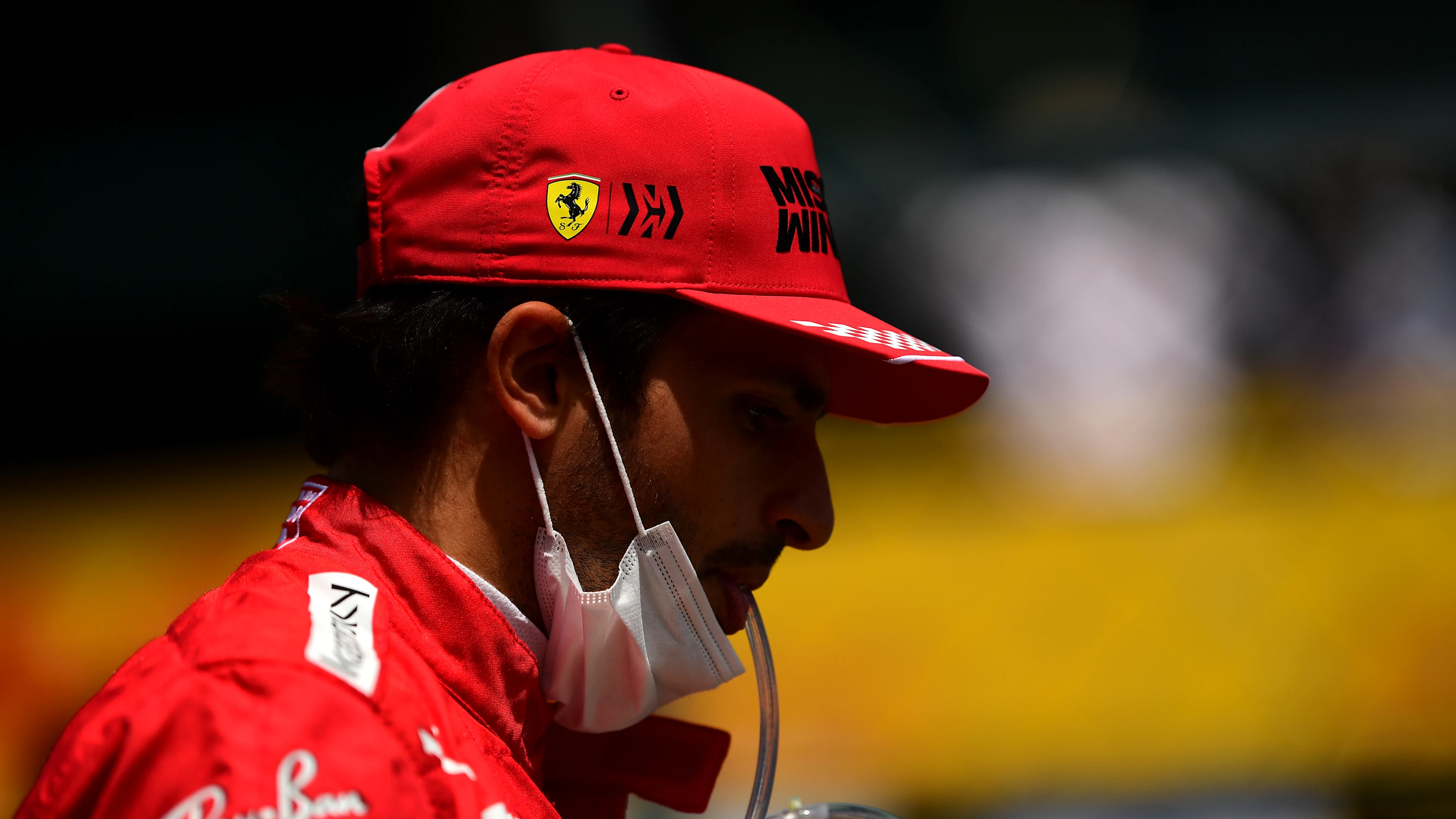 PORTIMAO, PORTUGAL - MAY 02: Carlos Sainz of Spain and Ferrari looks on during the F1 Grand Prix of