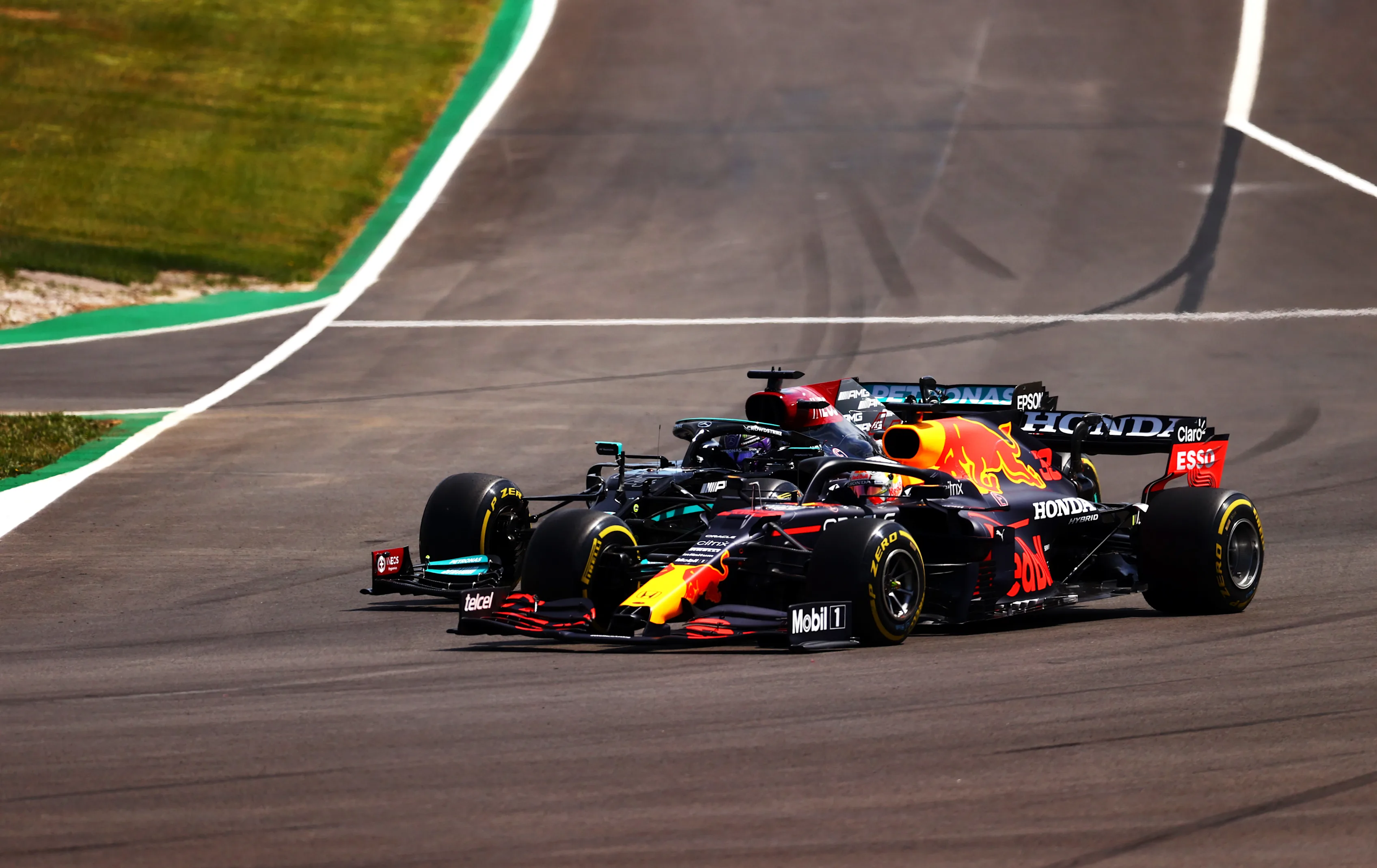 PORTIMAO, PORTUGAL - MAY 02: Max Verstappen of the Netherlands driving the (33) Red Bull Racing