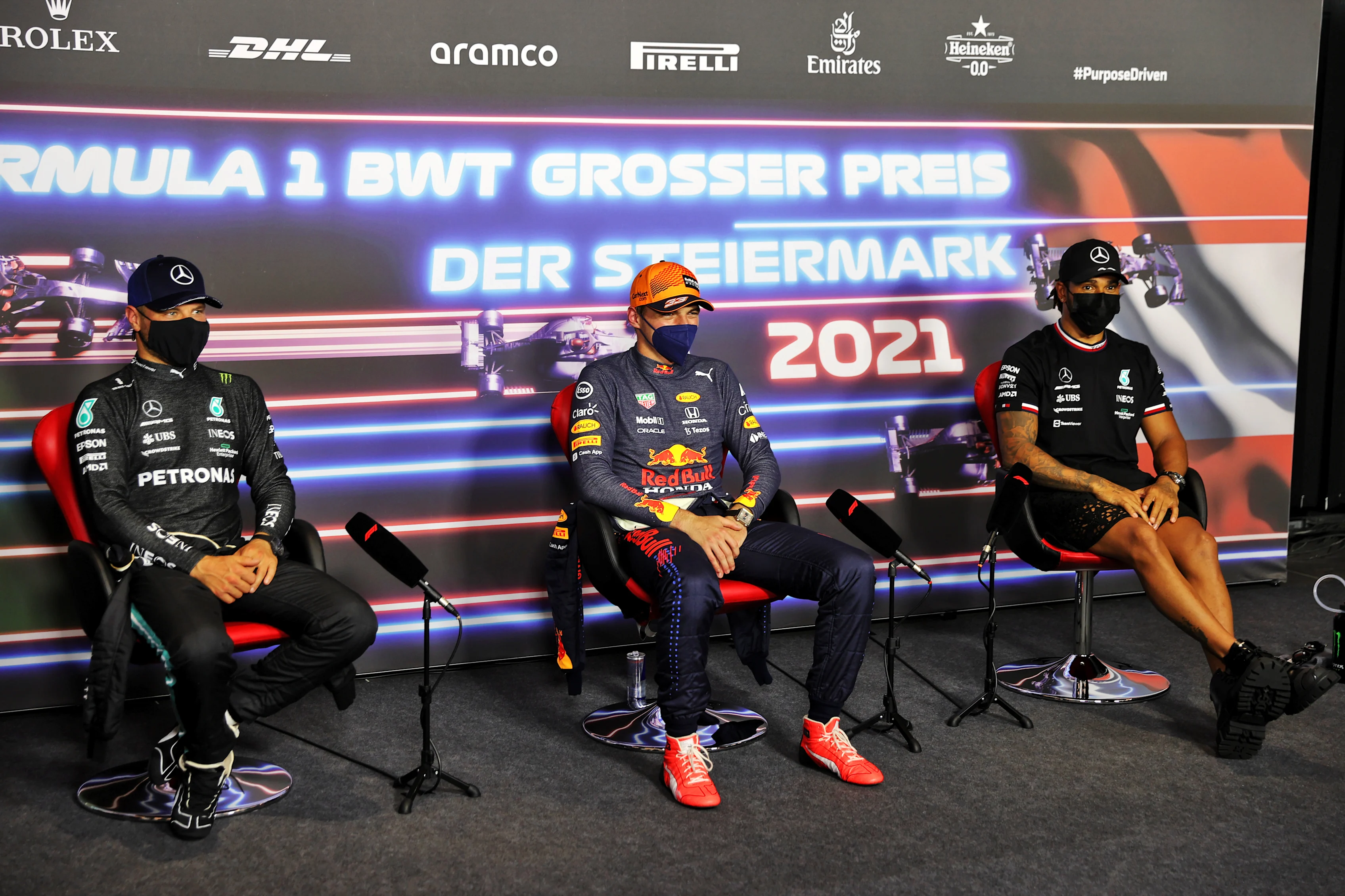 SPIELBERG, AUSTRIA - JUNE 26: Pole position qualifier Max Verstappen of Netherlands and Red Bull