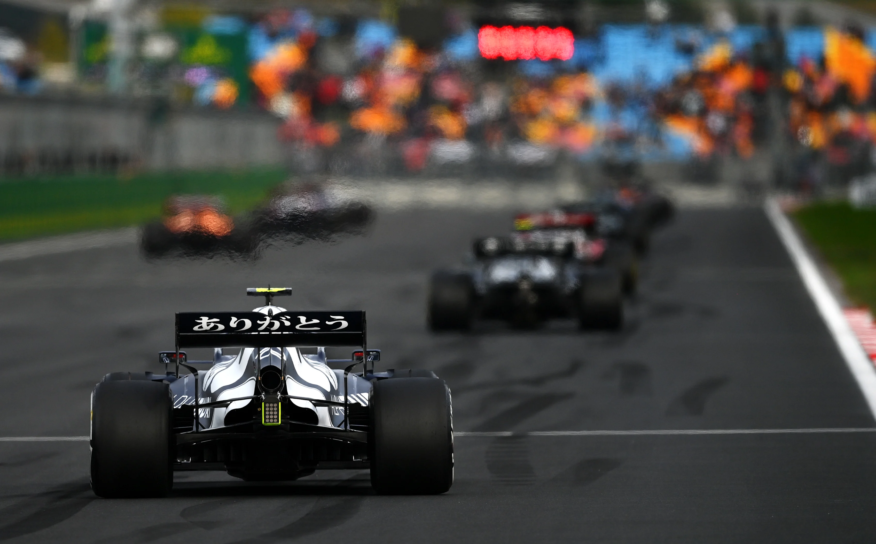 ISTANBUL, TURKEY - OCTOBER 08: Pierre Gasly of France driving the (10) Scuderia AlphaTauri AT02