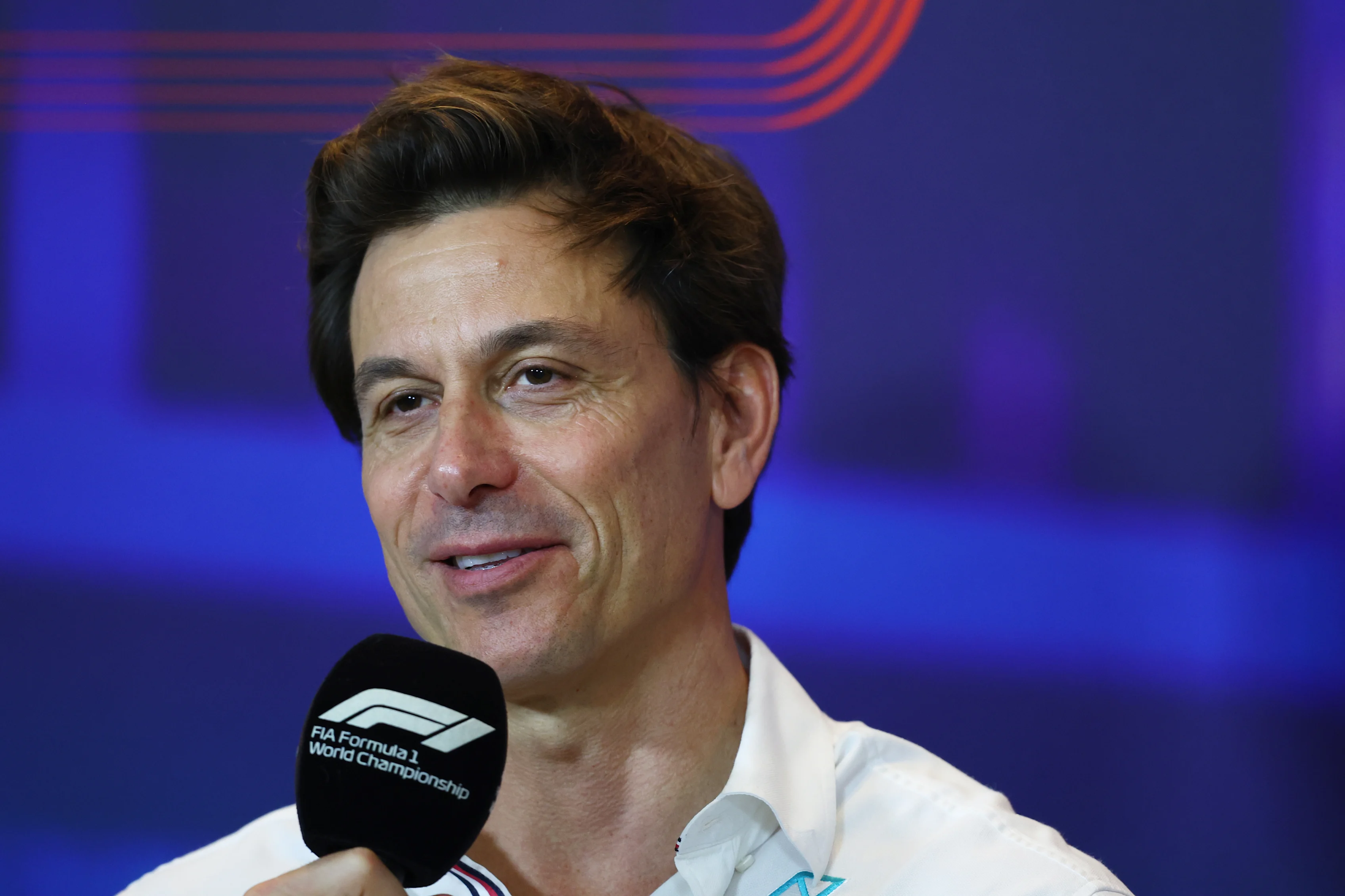 ABU DHABI, UNITED ARAB EMIRATES - NOVEMBER 19: Mercedes GP Executive Director Toto Wolff talks in a
