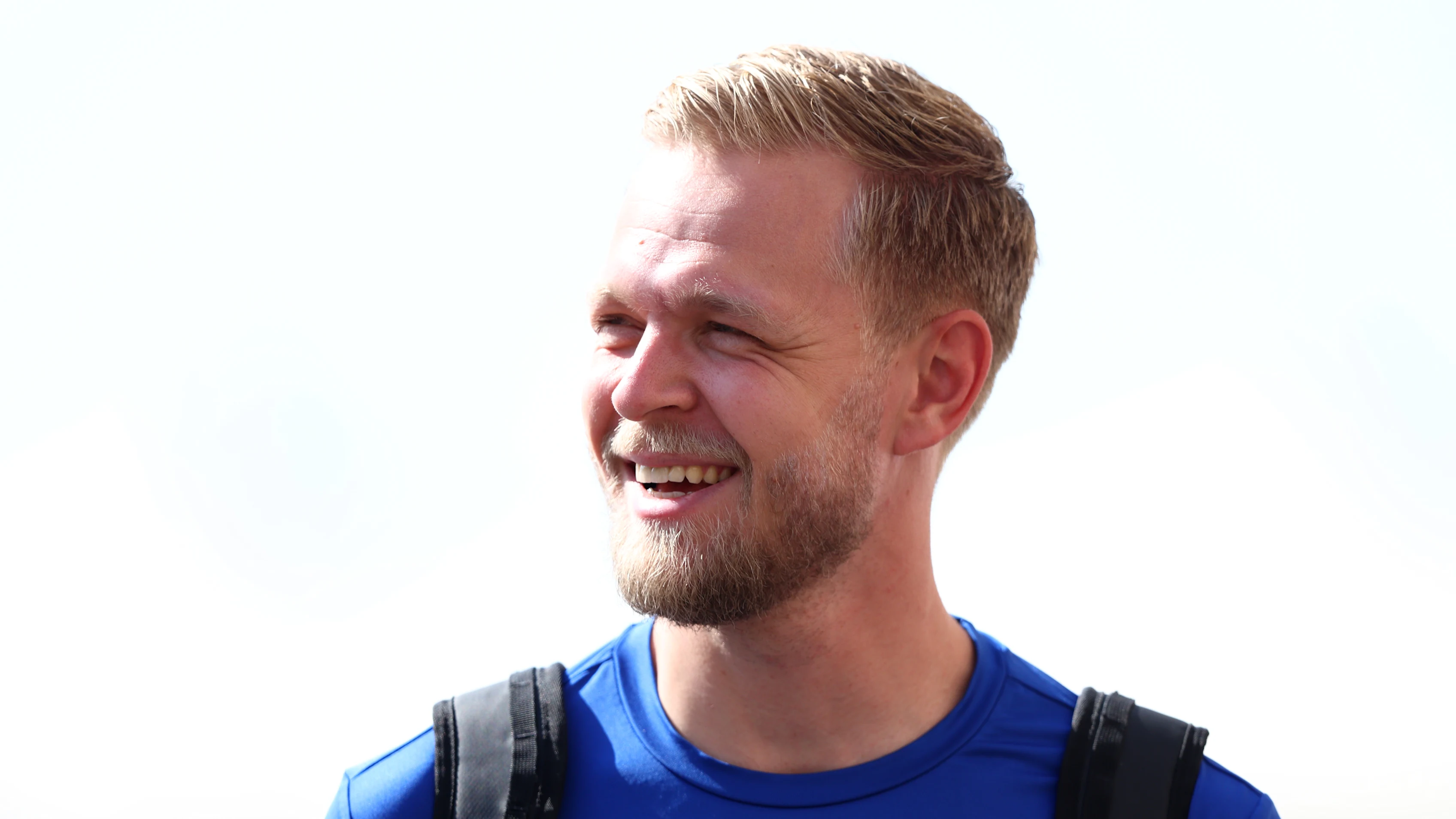 ABU DHABI, UNITED ARAB EMIRATES - NOVEMBER 17: Kevin Magnussen of Denmark and Haas F1 walks in the