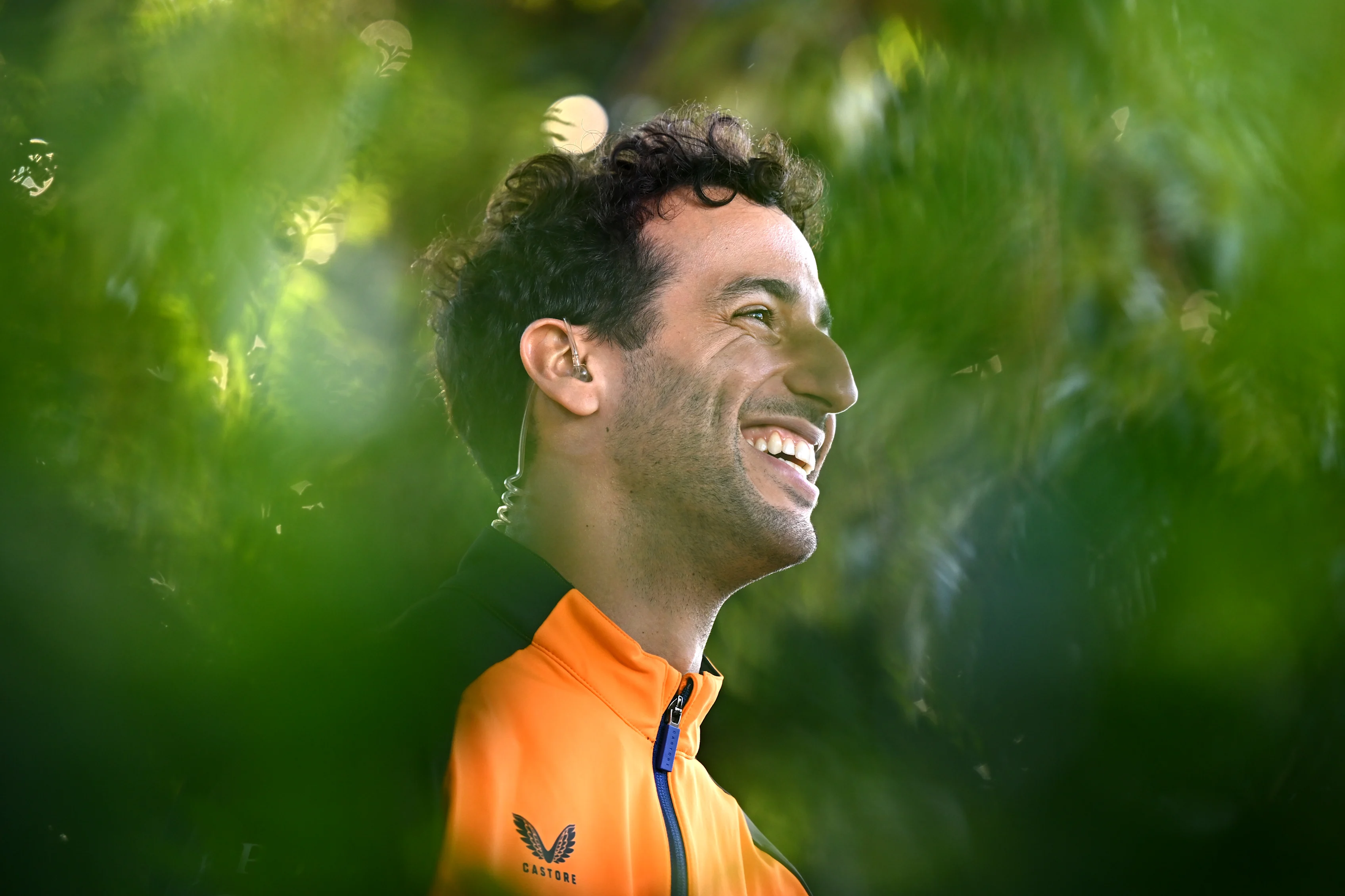MELBOURNE, AUSTRALIA - APRIL 07: Daniel Ricciardo of Australia and McLaren looks on in the Paddock