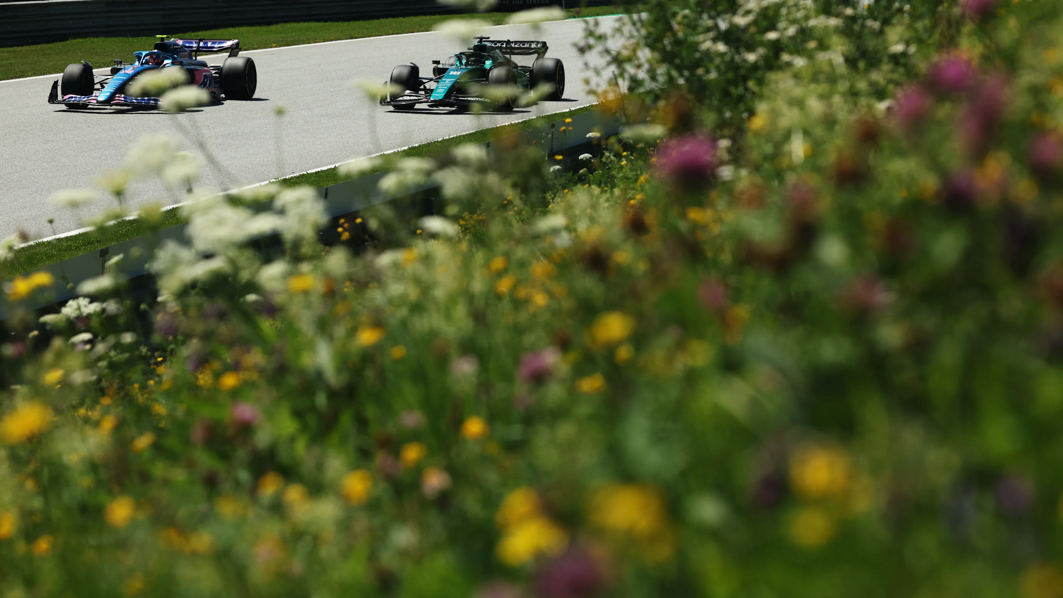 SPIELBERG, AUSTRIA - JULY 08: Esteban Ocon of France driving the (31) Alpine F1 A522 Renault and