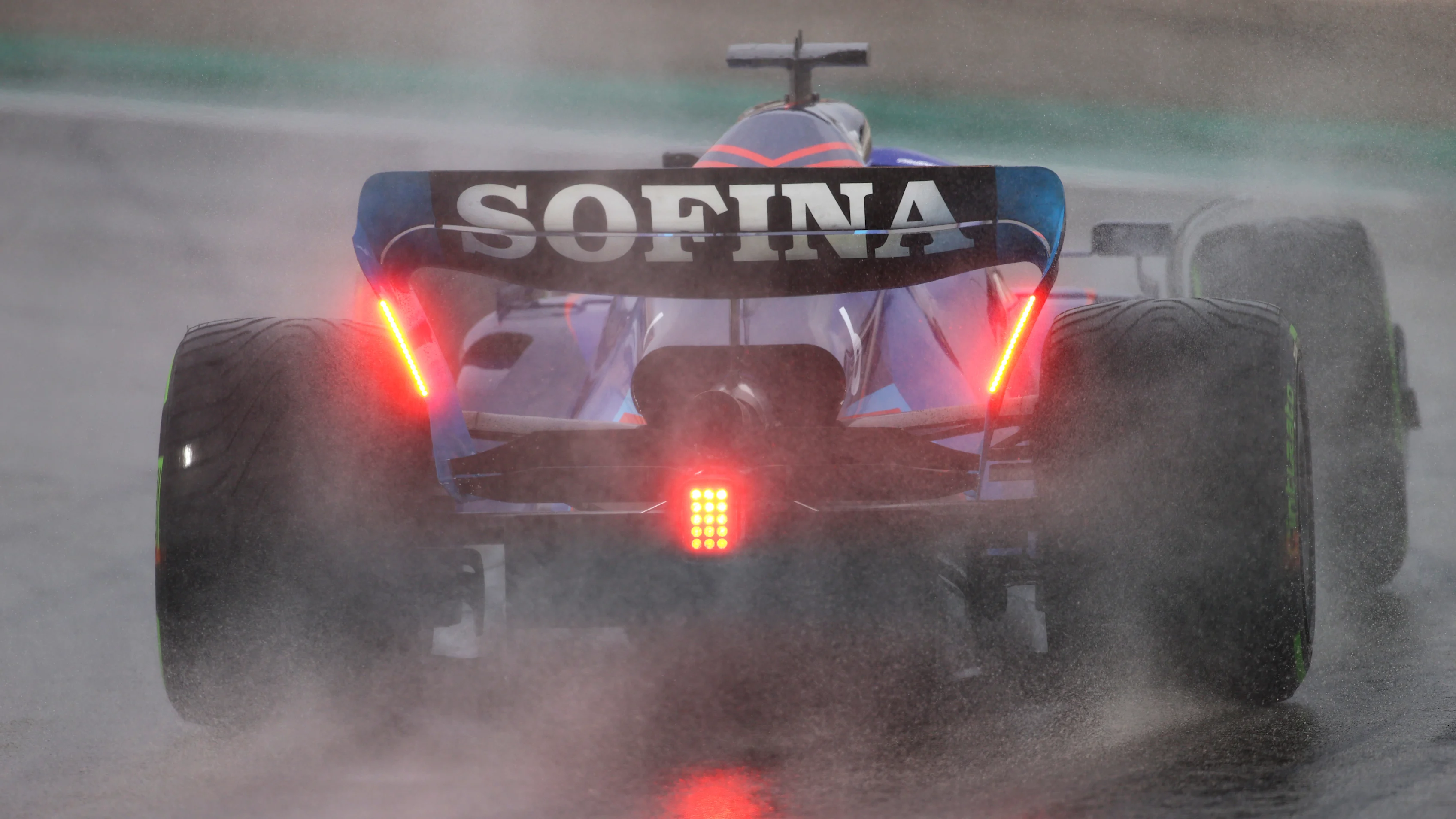 BARCELONA, SPAIN - FEBRUARY 25: Nicholas Latifi of Canada driving the (6) Williams FW44 Mercedes on
