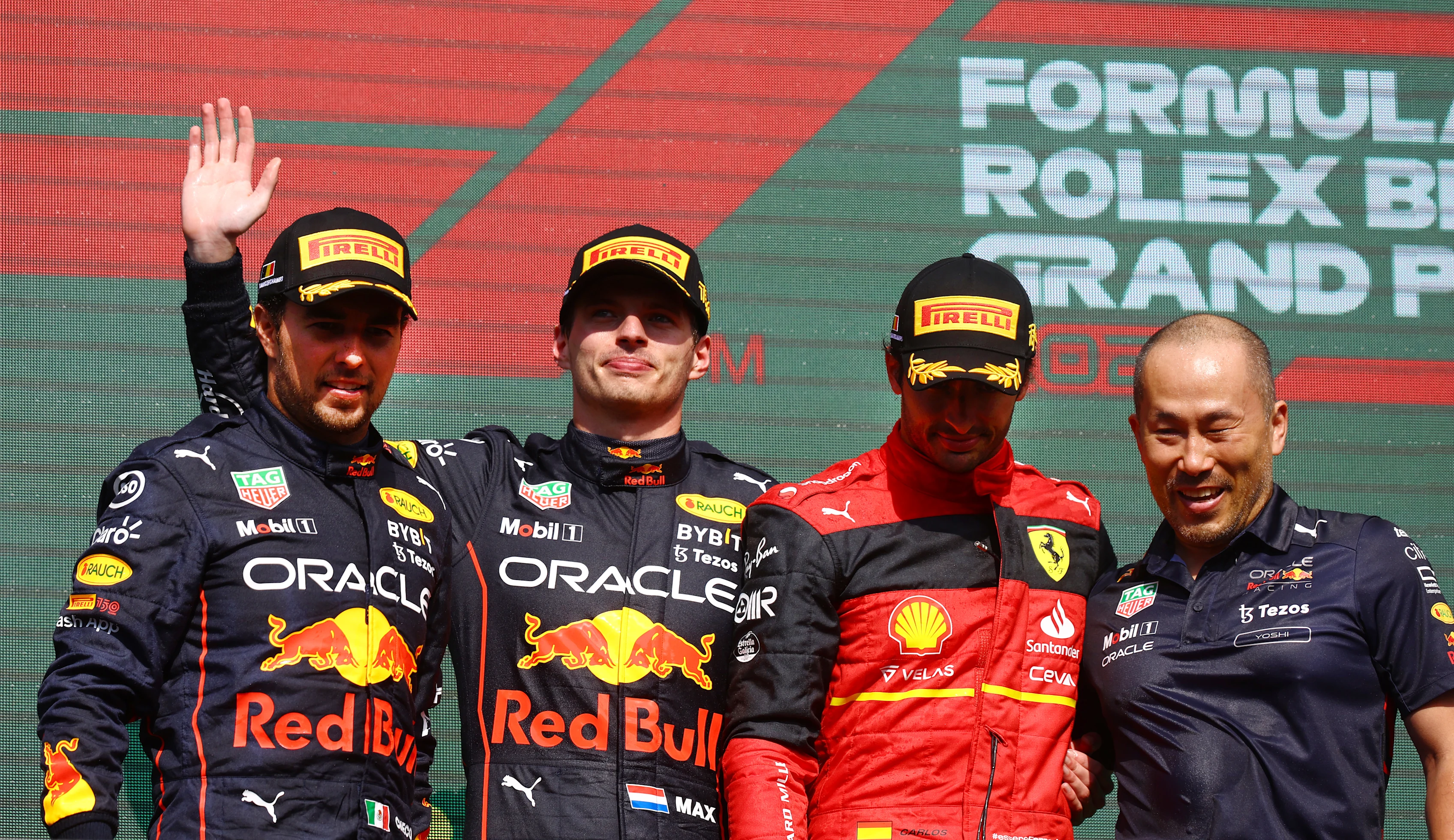 SPA, BELGIUM - AUGUST 28: Race winner Max Verstappen of the Netherlands and Oracle Red Bull Racing,