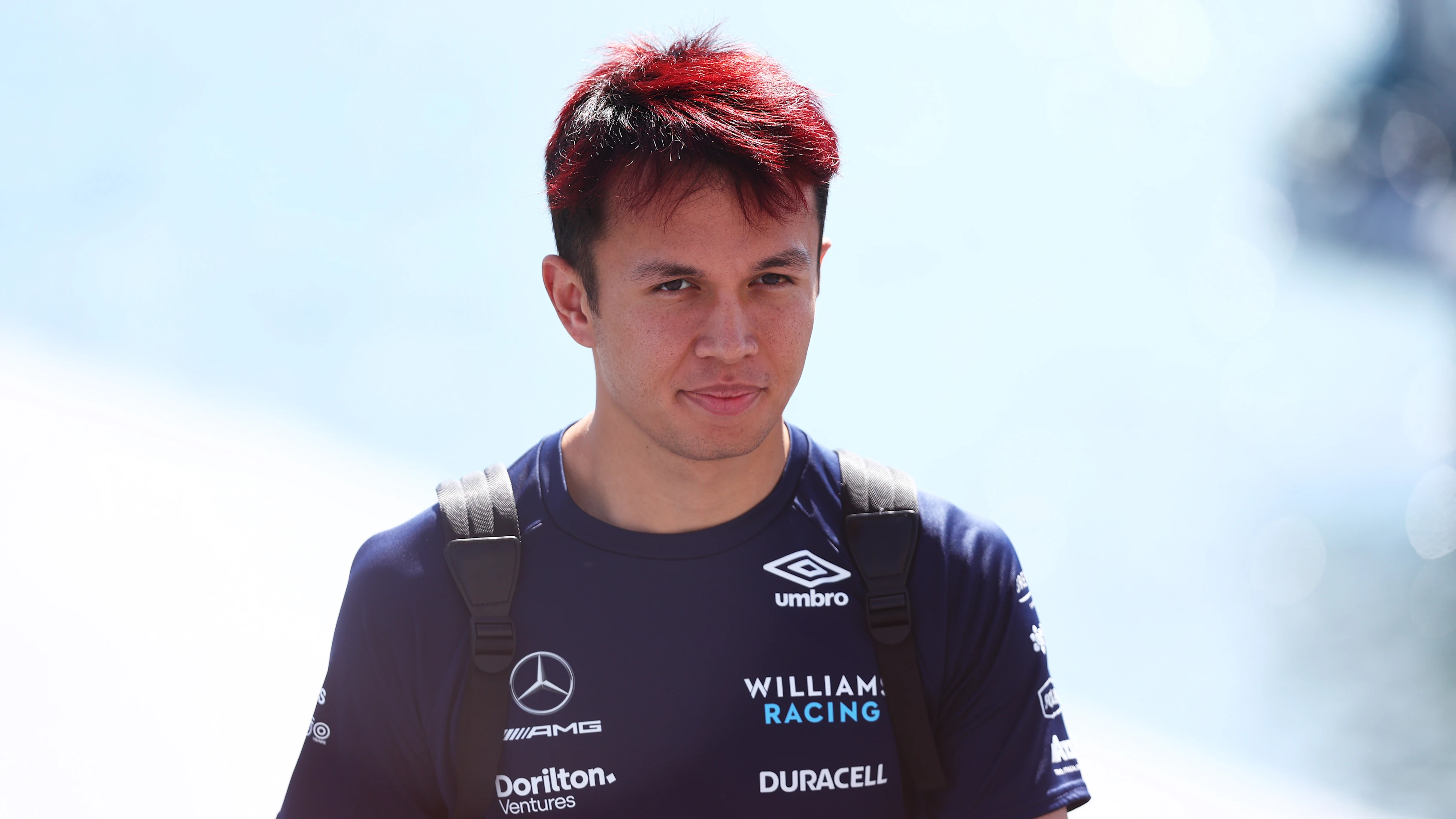 MONTREAL, QUEBEC - JUNE 17: Alexander Albon of Thailand and Williams walks in the Paddock prior to