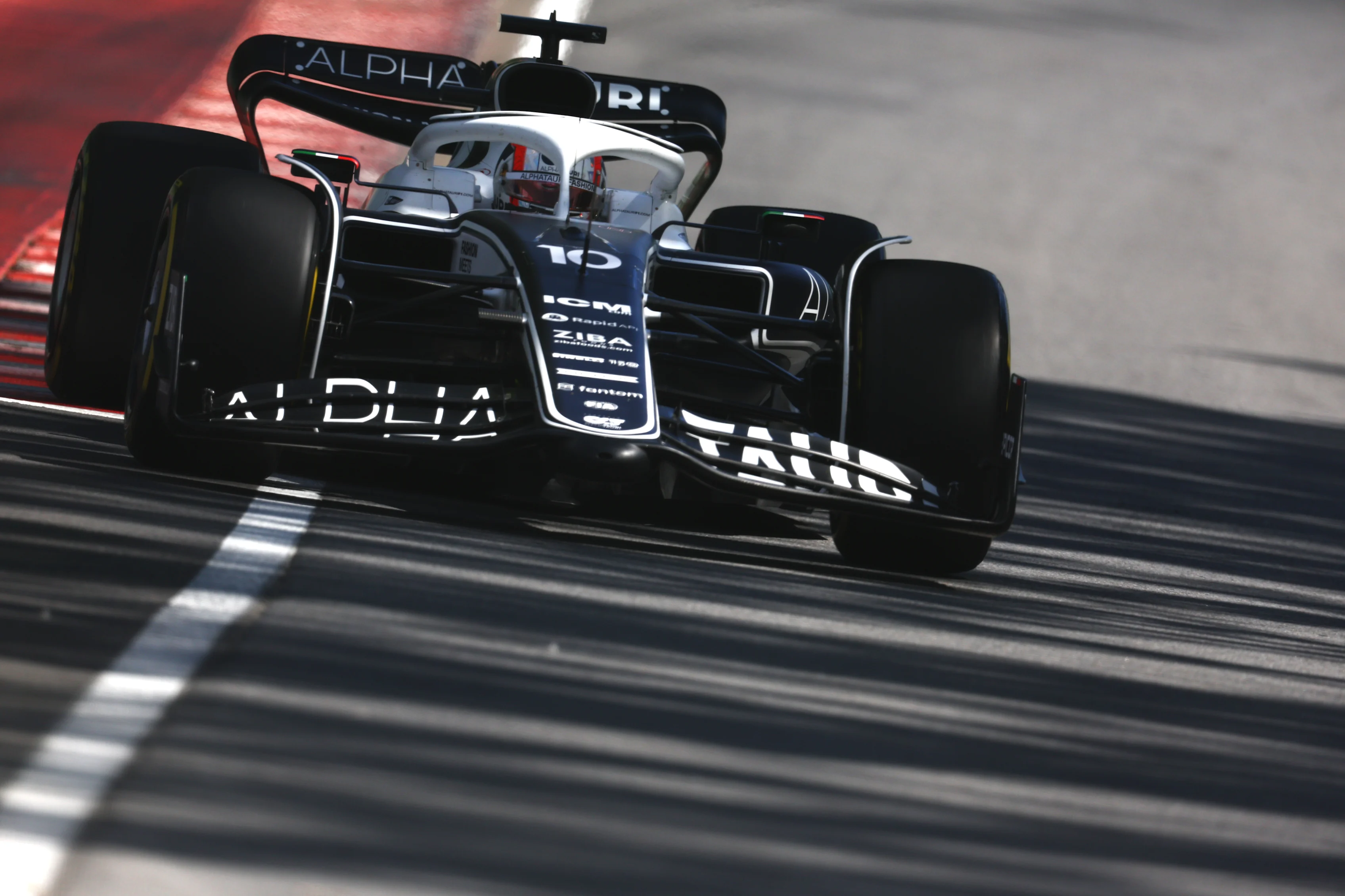 MONTREAL, QUEBEC - JUNE 17: Pierre Gasly of France driving the (10) Scuderia AlphaTauri AT03 on track during practice ahead of the F1 Grand Prix of Canada at Circuit Gilles Villeneuve on June 17, 2022 in Montreal, Quebec. (Photo by Clive Rose/Getty Images)
