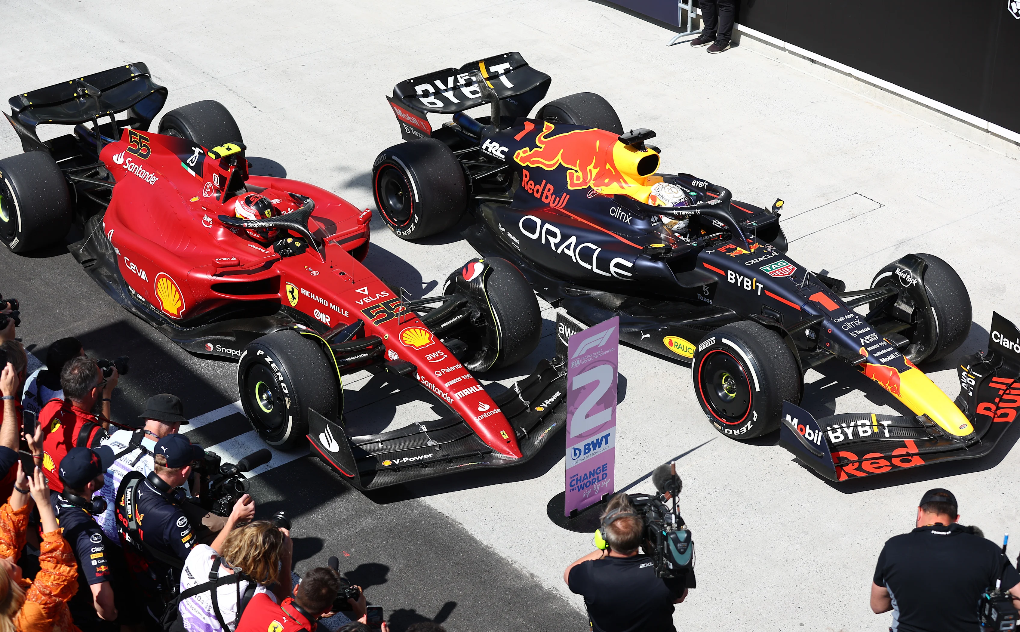 MONTREAL, QUEBEC - JUNE 19: Race winner Max Verstappen of the Netherlands and Oracle Red Bull