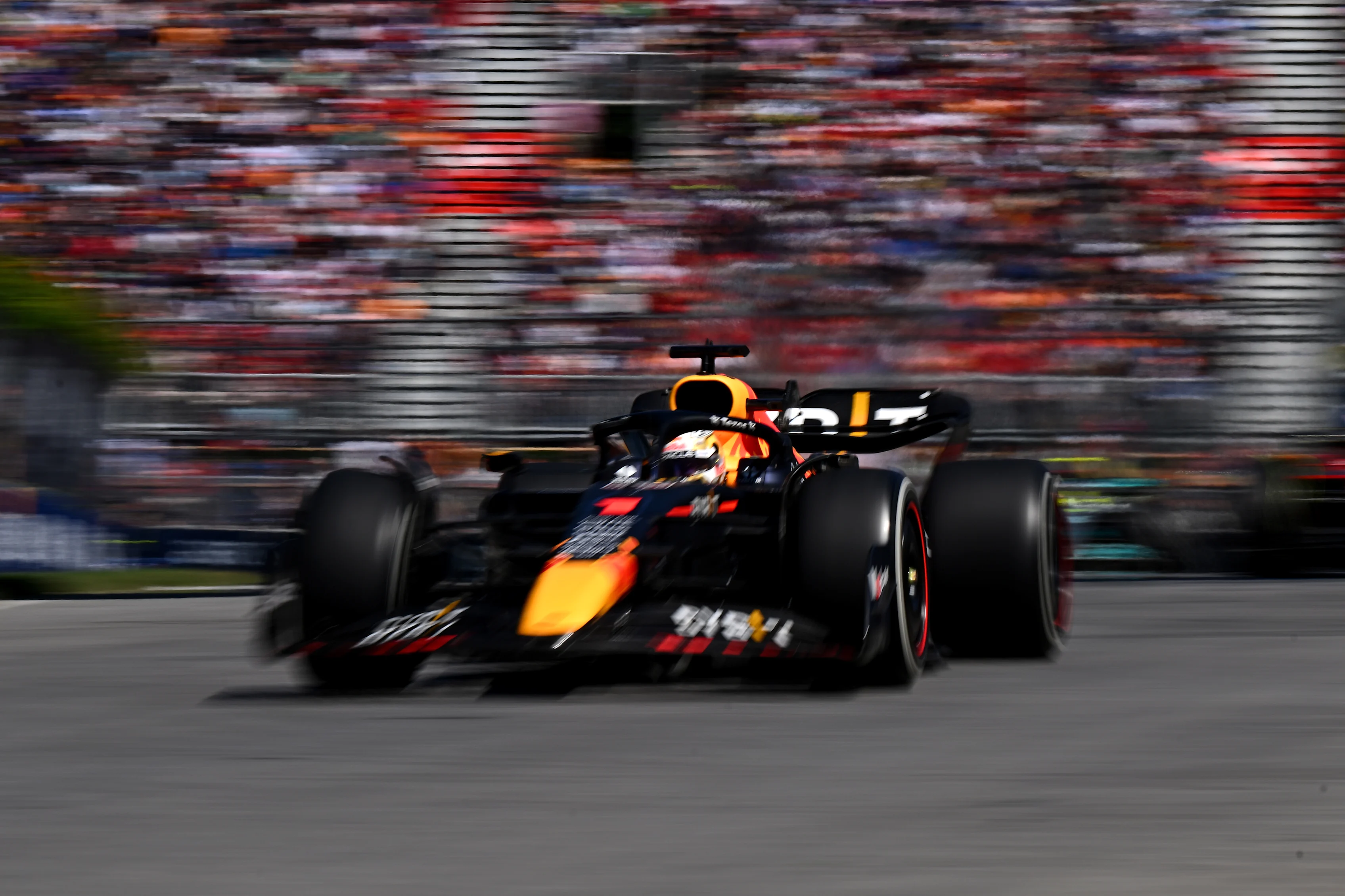 MONTREAL, QUEBEC - JUNE 19: Max Verstappen of the Netherlands driving the (1) Oracle Red Bull