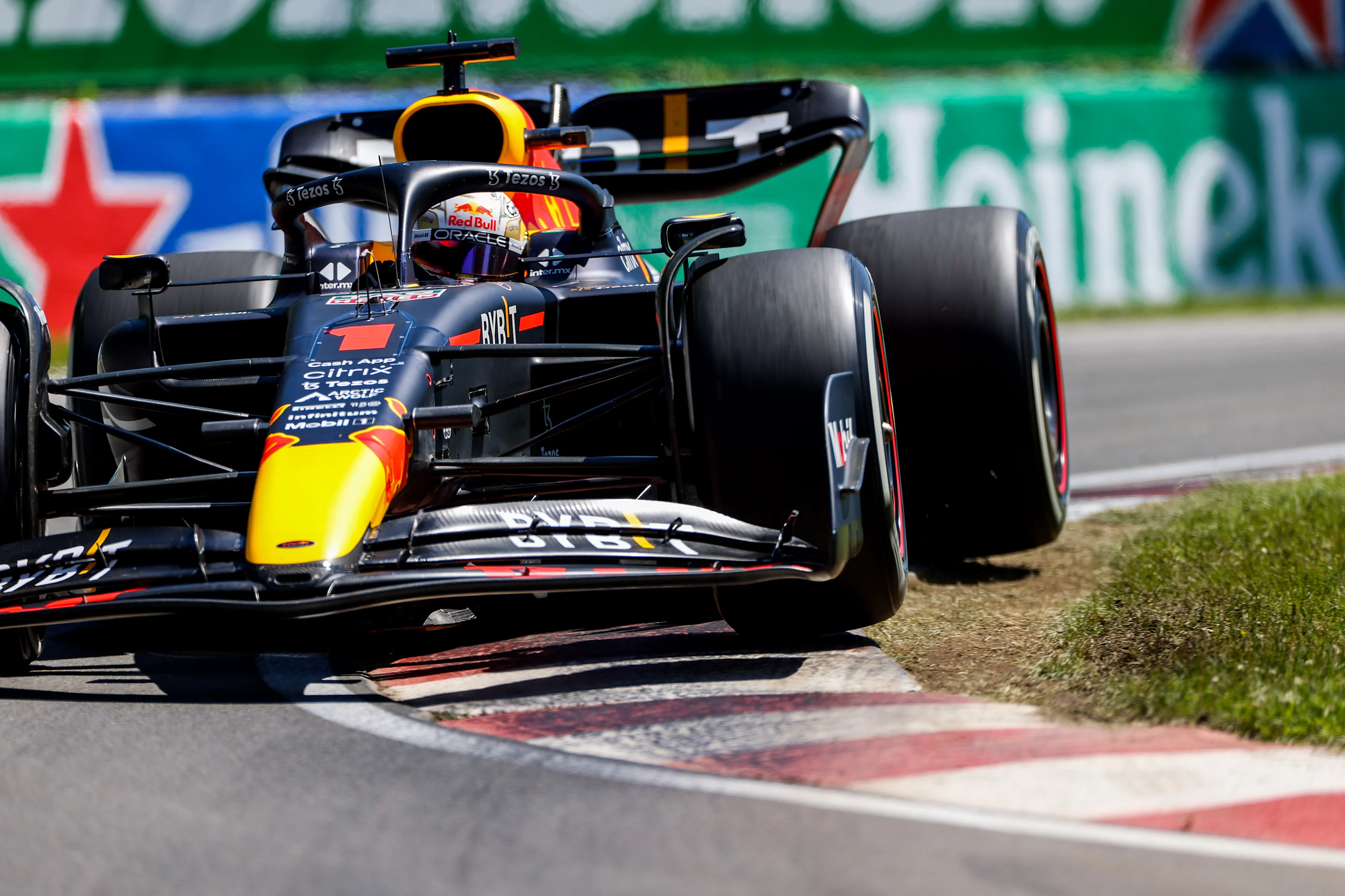 MONTREAL, QUEBEC - JUNE 19: Max Verstappen of Red Bull Racing and The Netherlands  during the F1