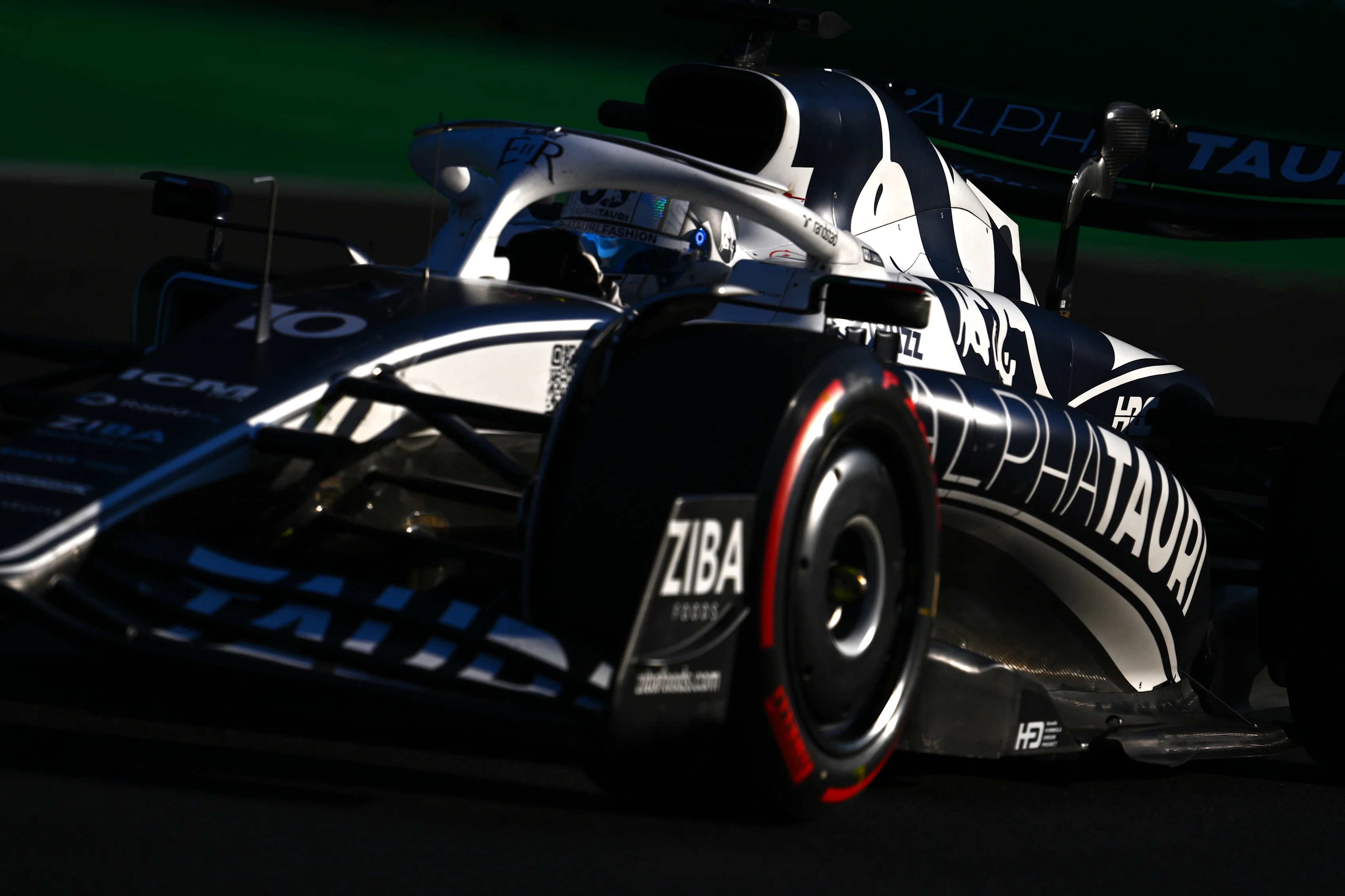 MONZA, ITALY - SEPTEMBER 09: Pierre Gasly of France driving the (10) Scuderia AlphaTauri AT03 on track during practice ahead of the F1 Grand Prix of Italy at Autodromo Nazionale Monza on September 09, 2022 in Monza, Italy. (Photo by Clive Mason/Getty Images)