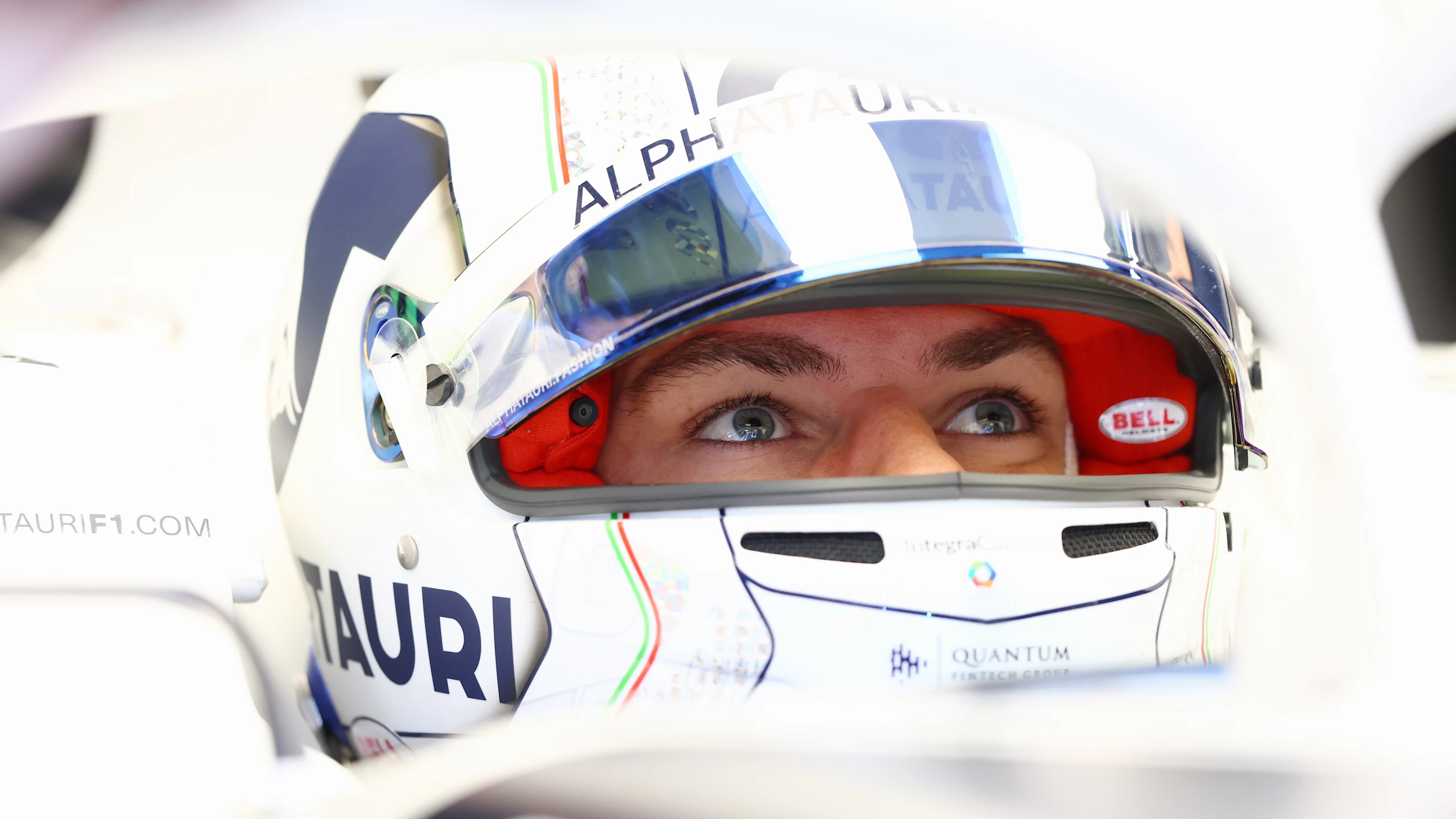 MONZA, ITALY - SEPTEMBER 10: Pierre Gasly of France and Scuderia AlphaTauri prepares to drive in
